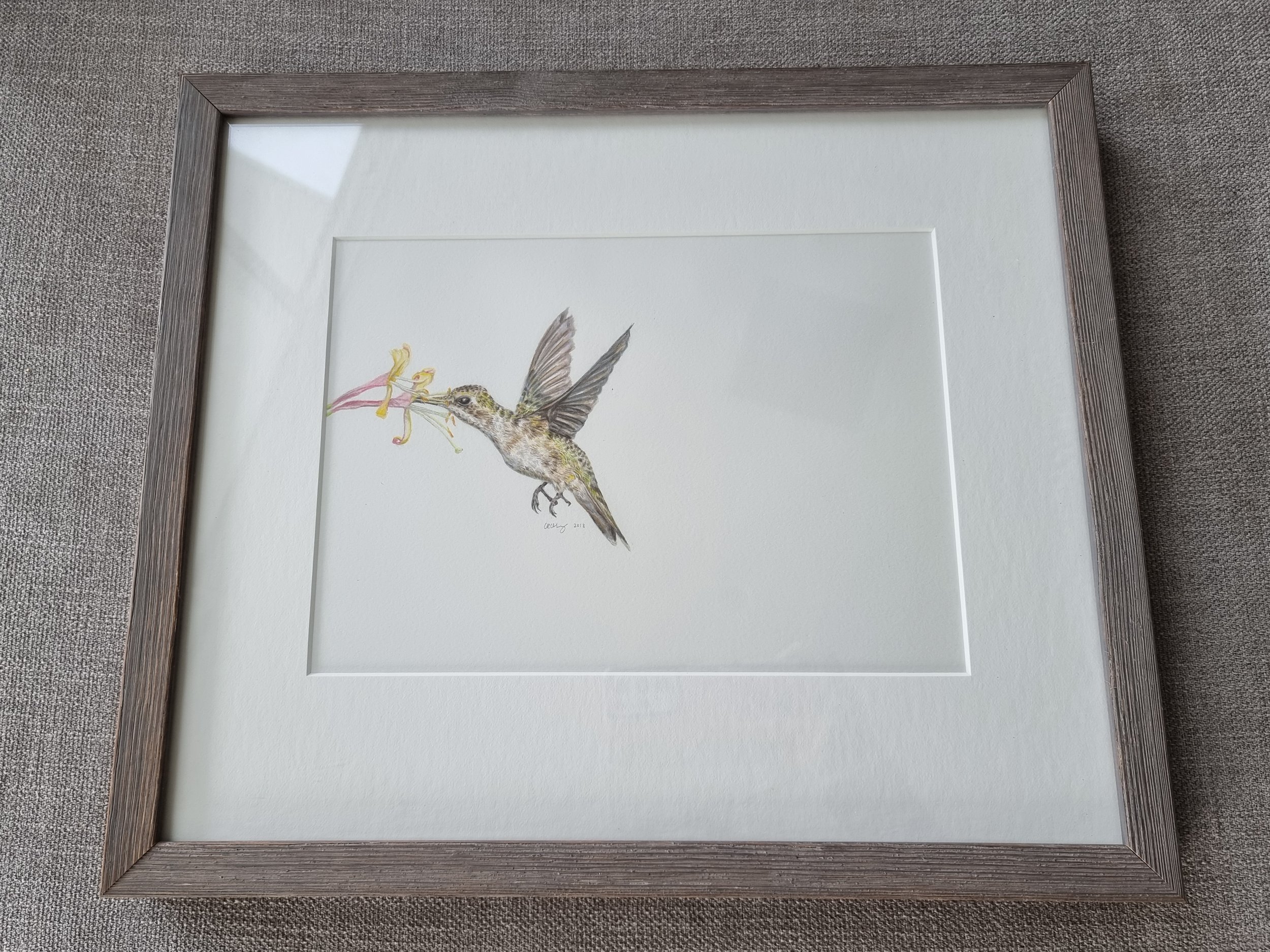 Flight of the Hummingbird - Original