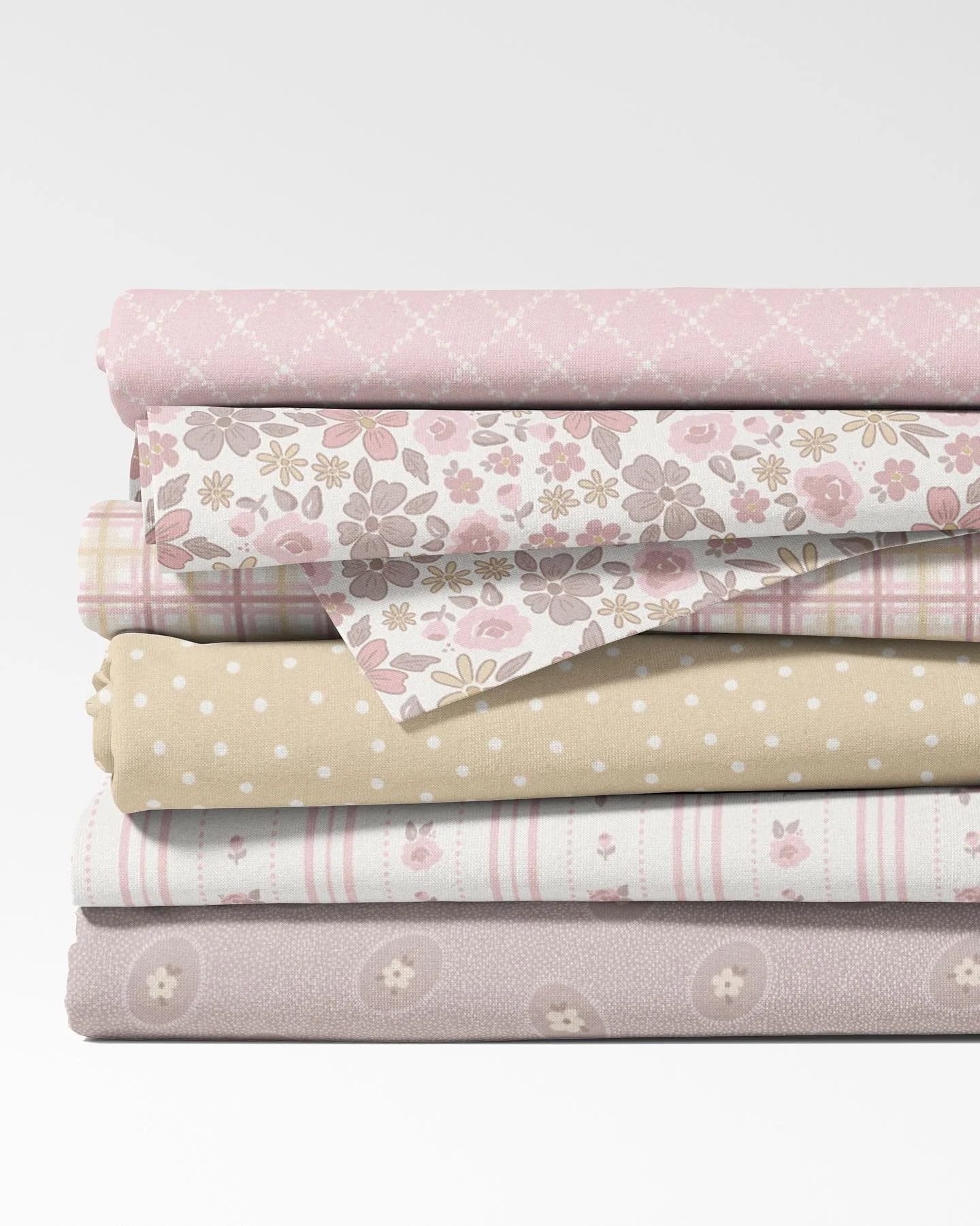 My new fabric collection &lsquo;Heirloom Cottage&rsquo; is now available!!!
It is filled with soft muted colors and classic vintage inspired prints that are perfect for a cozy farmhouse cottage aesthetic 🌸💗🌸

Shop fabric at the link in my bio @thi