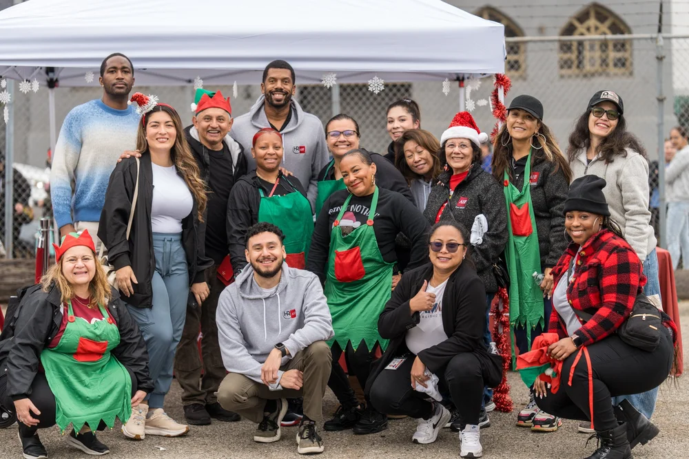 AHF community outreach event at MacArthur Park in downtown Los Angeles