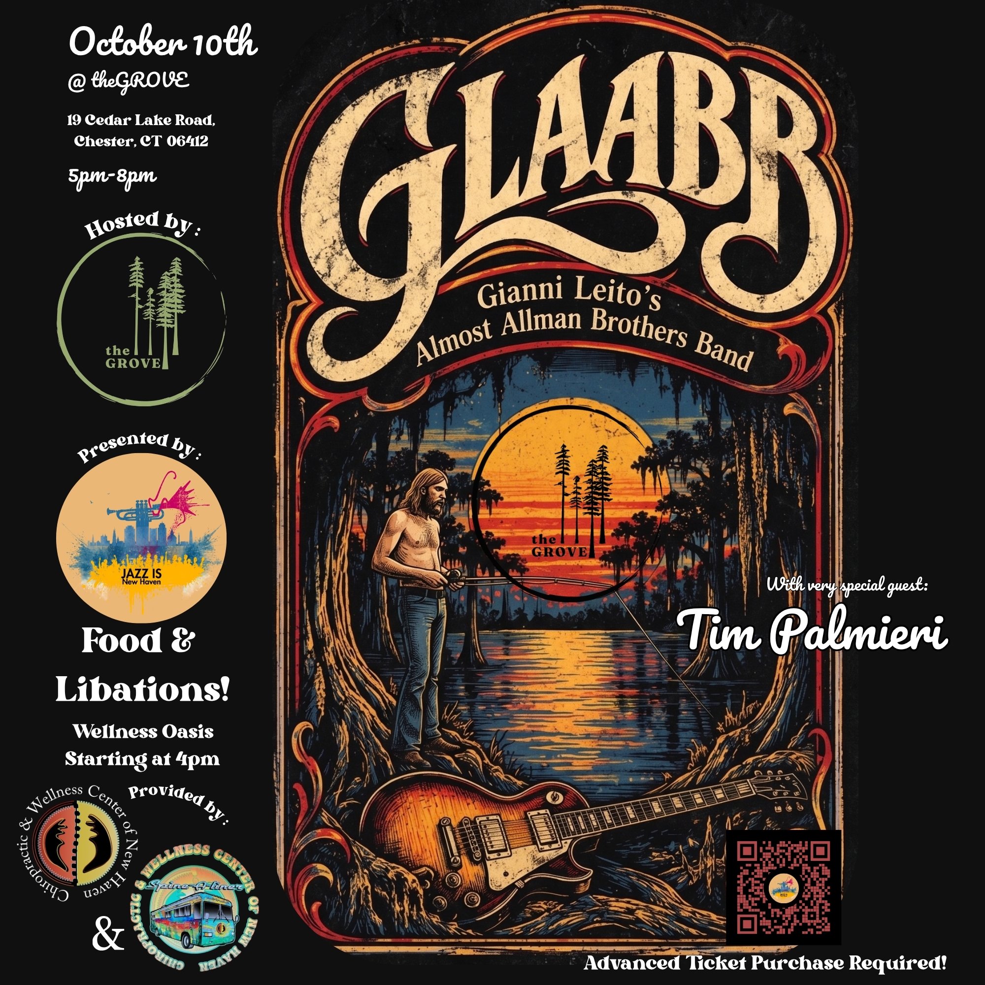 JAZZ IS NEW HAVEN PRESENTS // Gianni Leito’s Almost Allman Brothers Band (GLAABB):: The Jazz Roots Reimagined