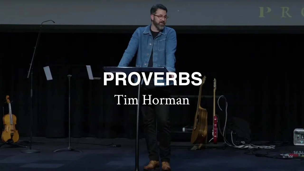 Proverbs - Tim Horman