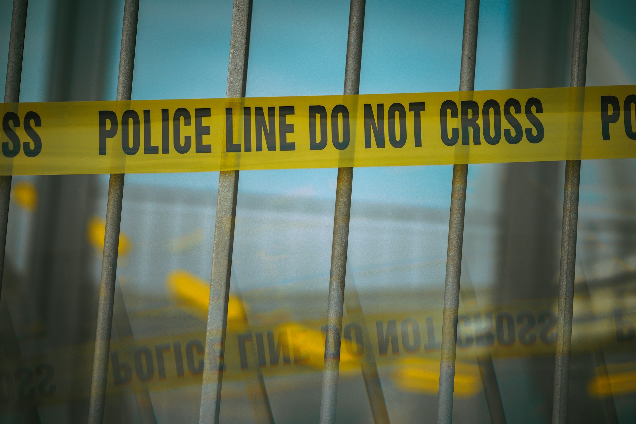 An image of police caution tape