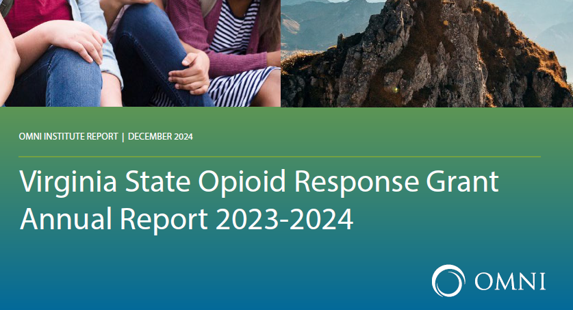 An image of the cover page of the 2023-24 Virginia SOR Report