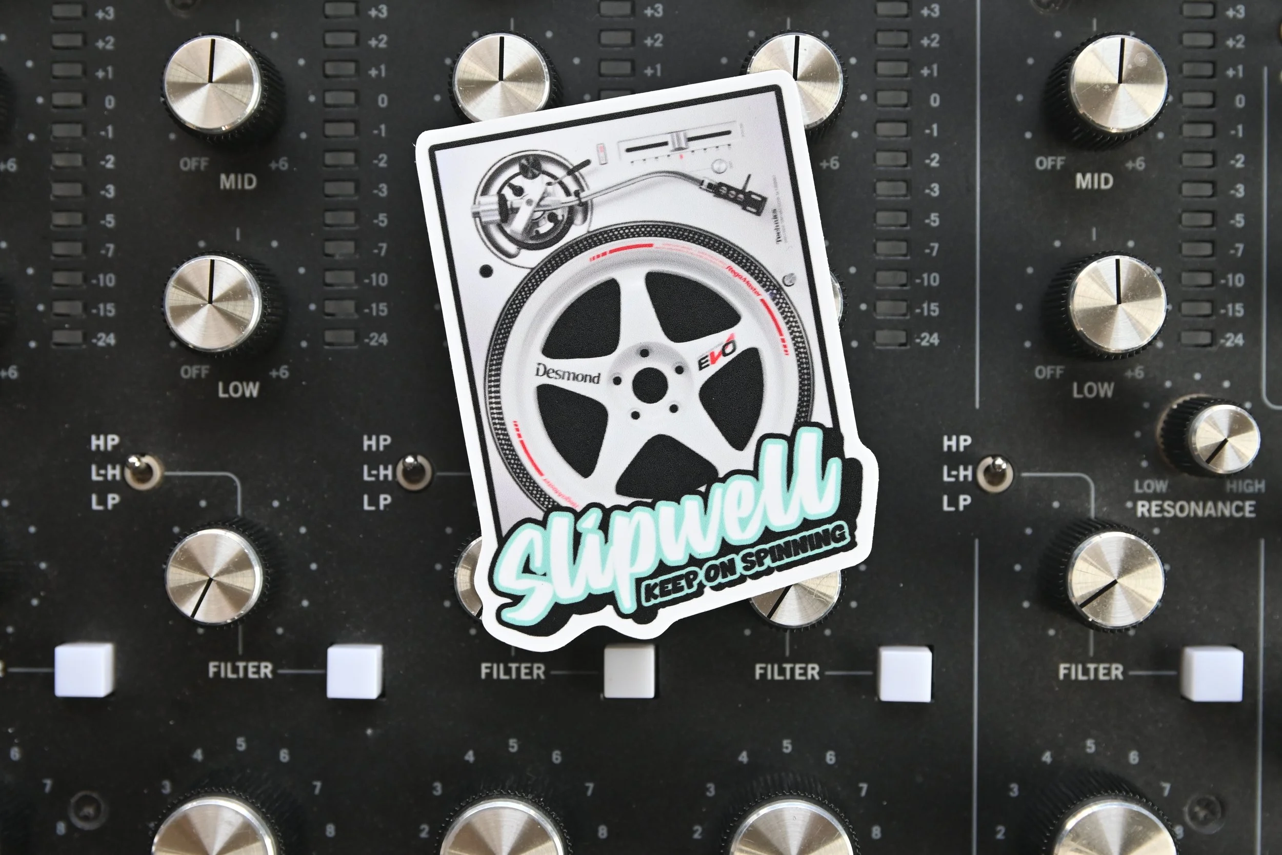 Technics SL1200 x Desmond Regamaster Evo Decal