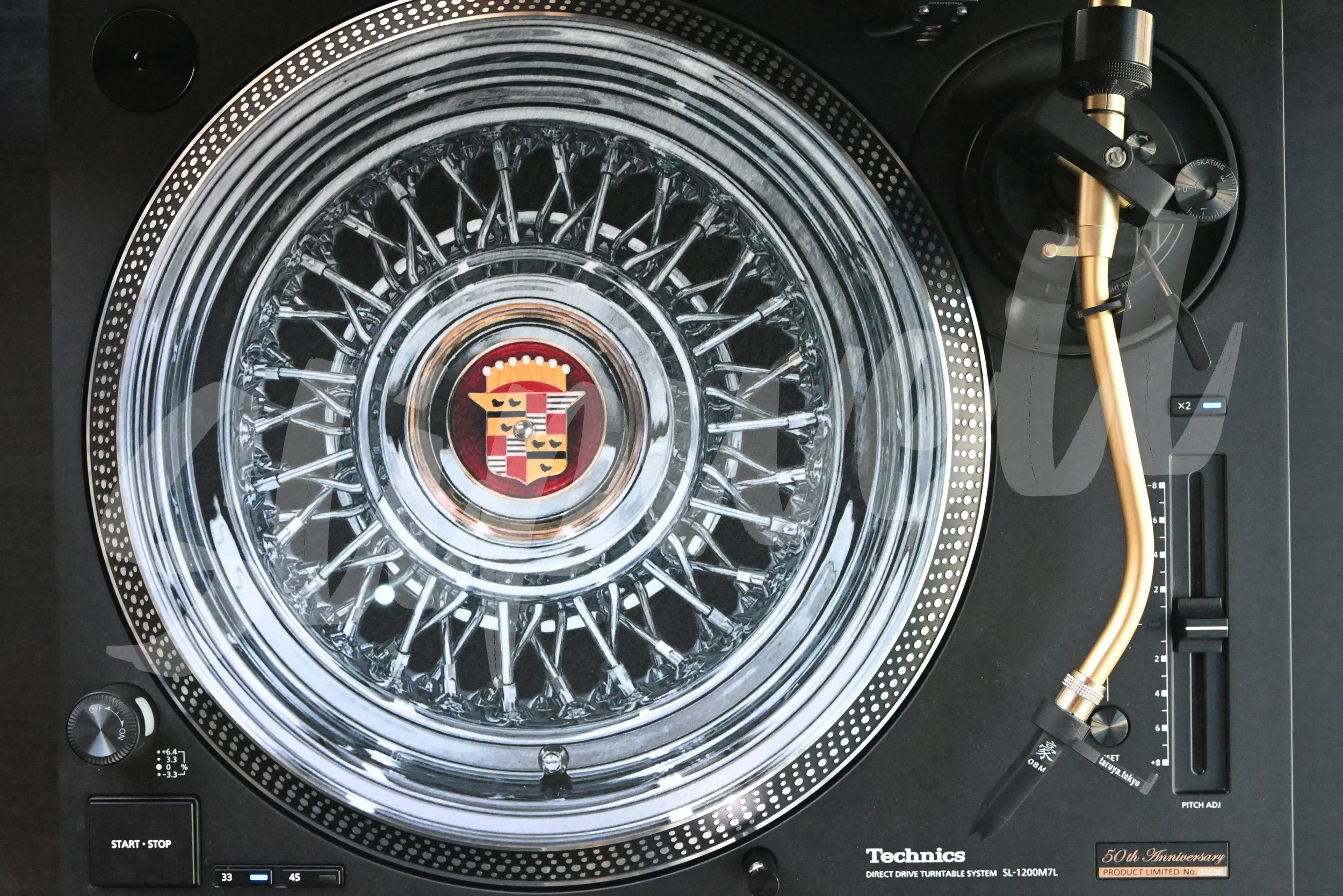 Kelsey Hayes Wire Wheel (Cadillac) Slipmat