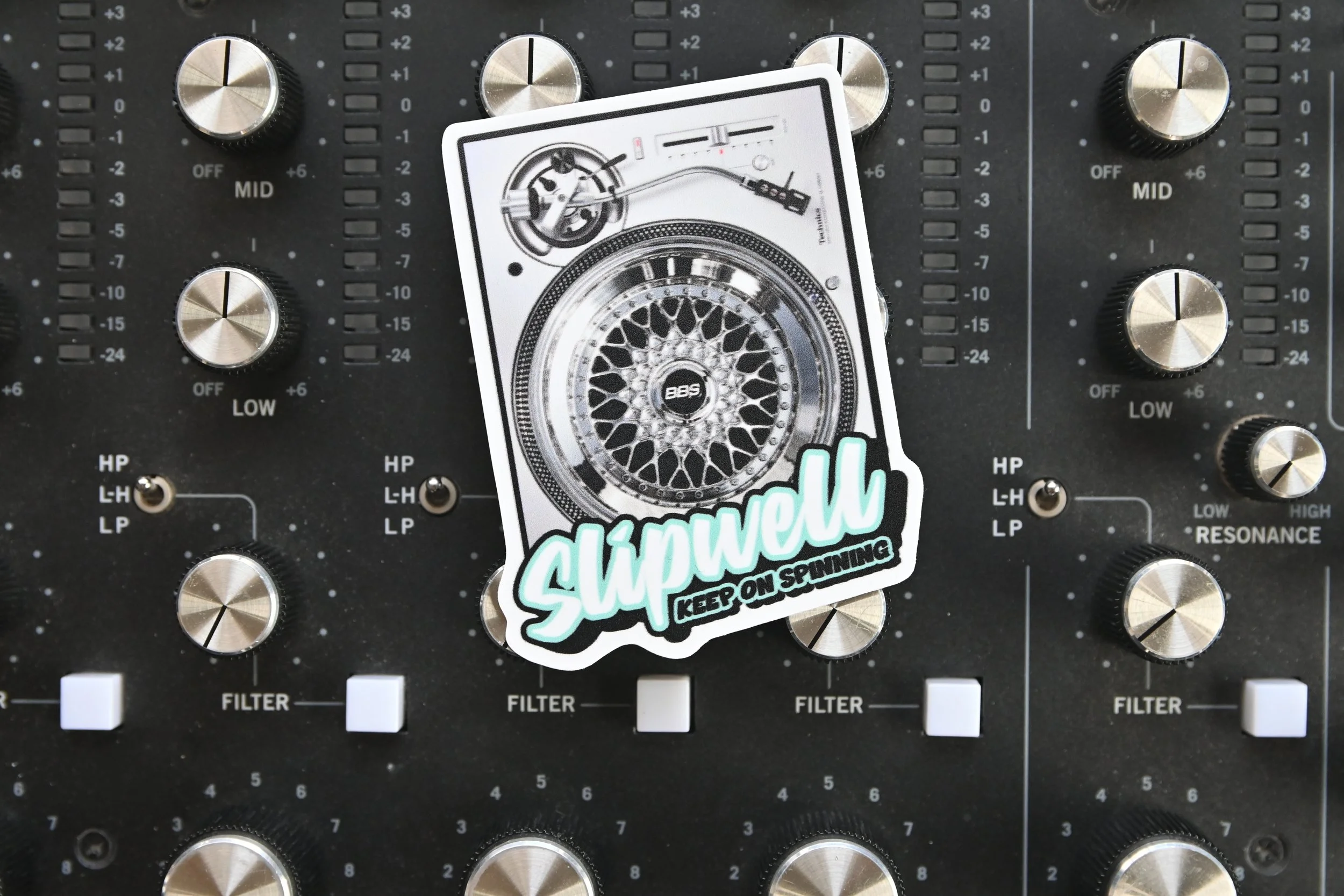 Technics SL1200 x BBS RS Decal