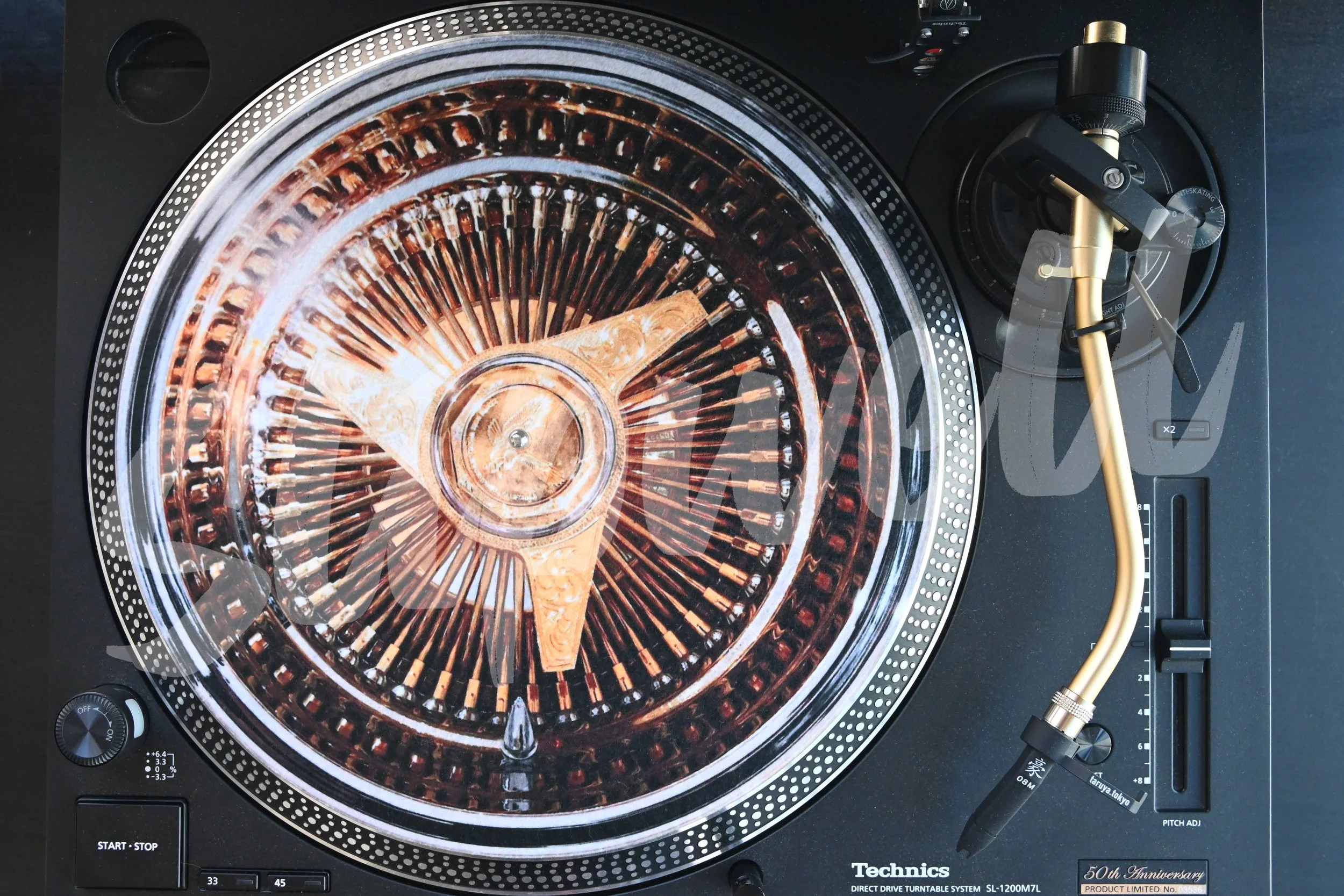 Dayton Gold 100 Spoke (Knockoff Remix) Slipmat
