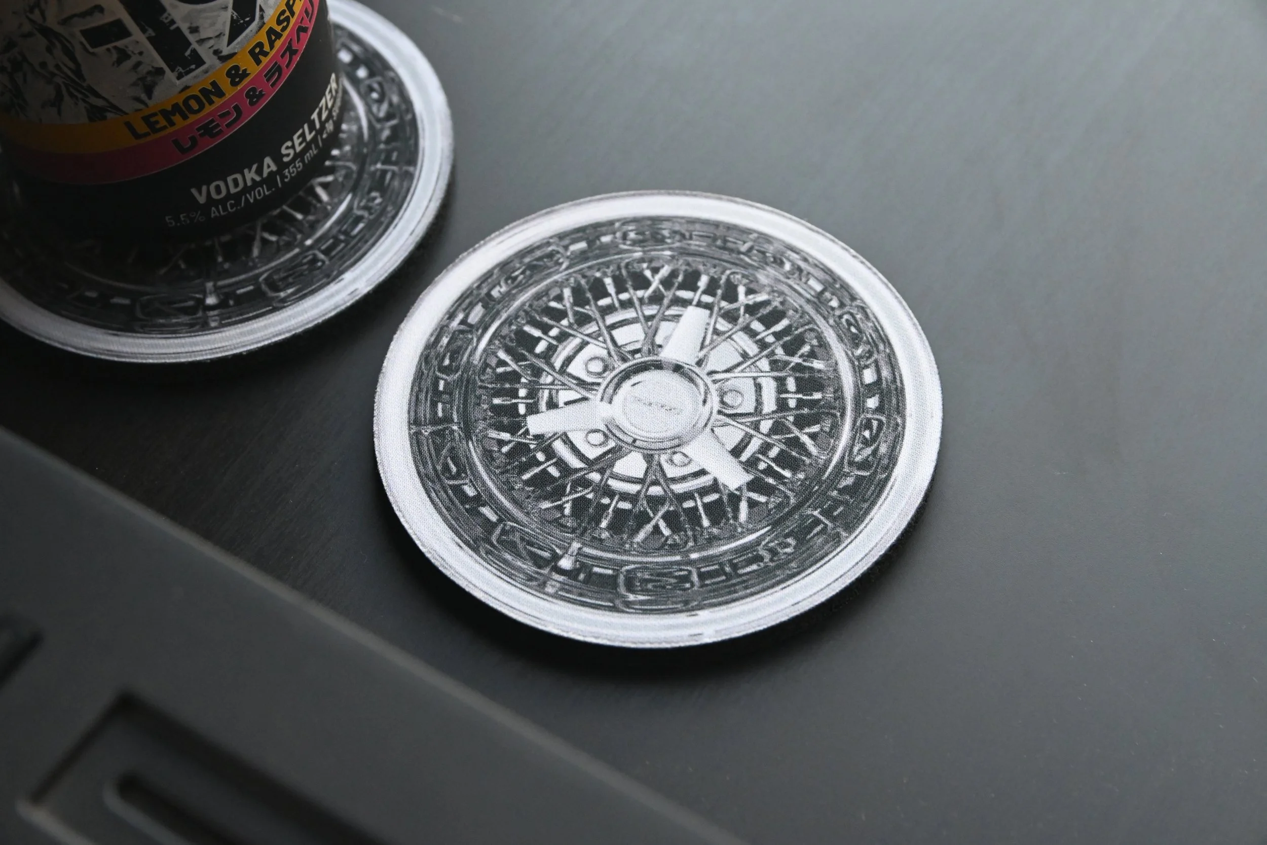 Truespoke 50 Spoke Wire Wheel Drink Coaster