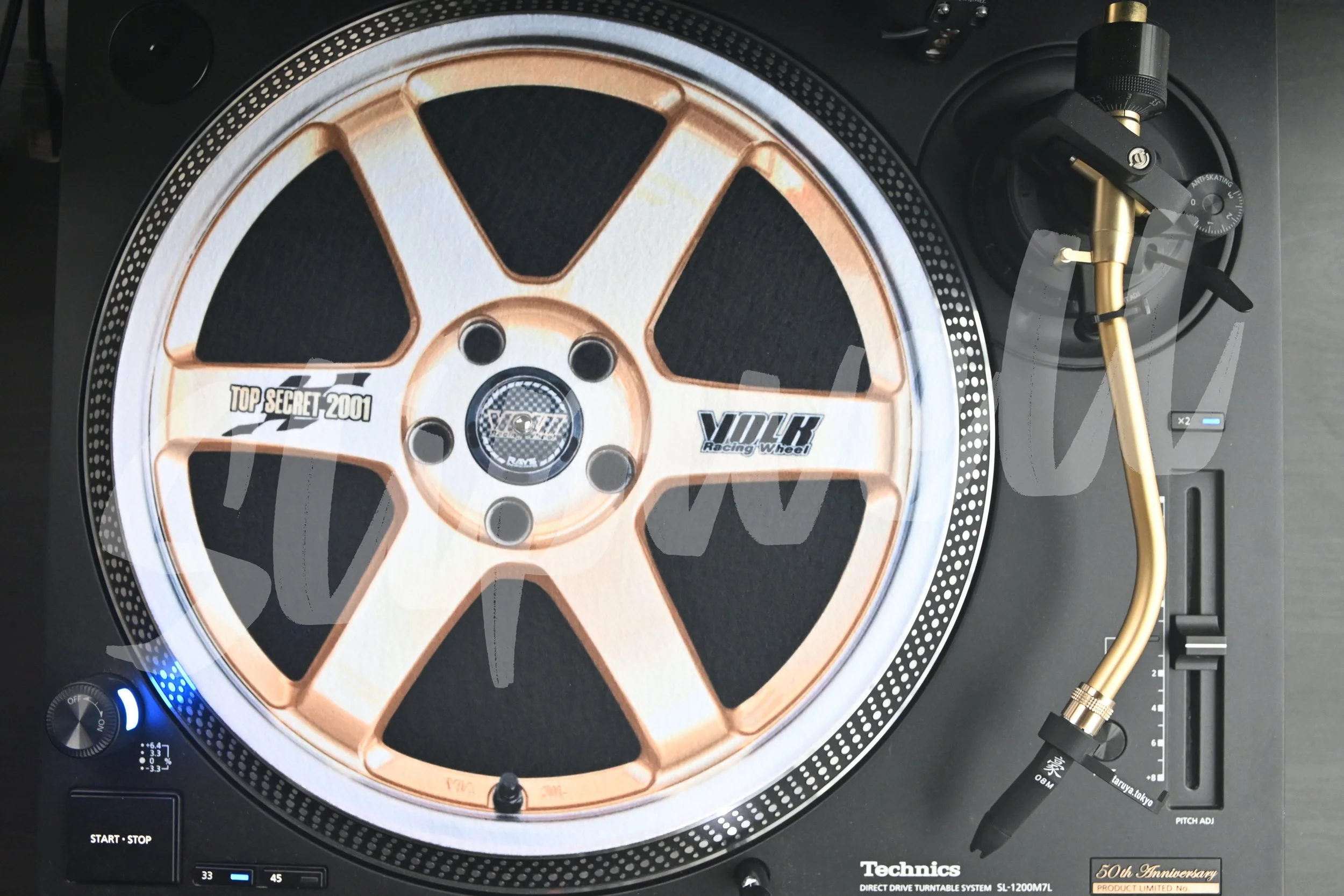 Volk Racing LE37 Slipmat (Top Secret Remix)