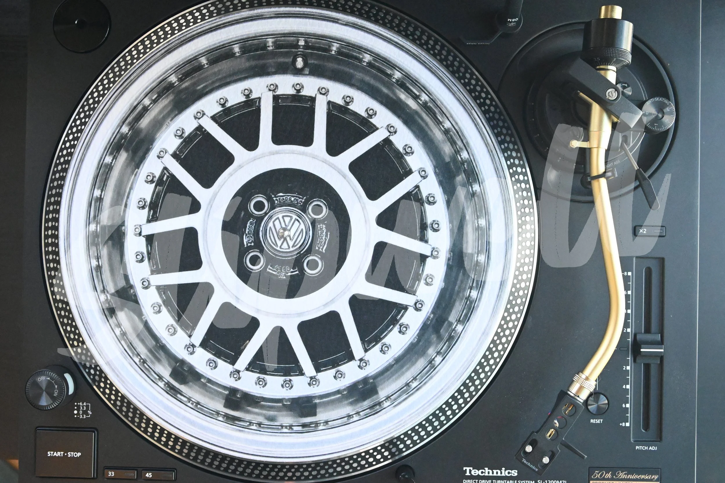 VW Snowflake (Custom Remix) Slipmat
