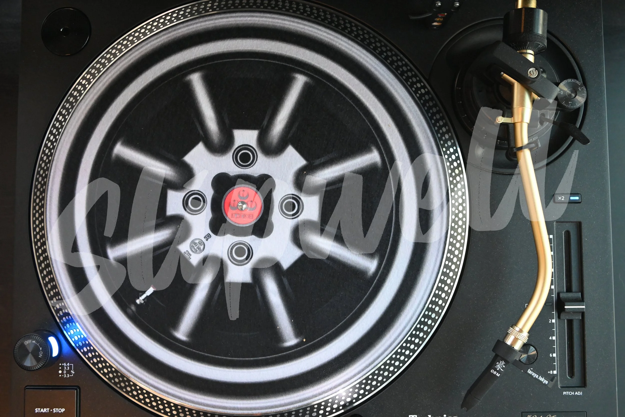 Watanabe Racing 8 Spoke Slipmat (The New New Remix)
