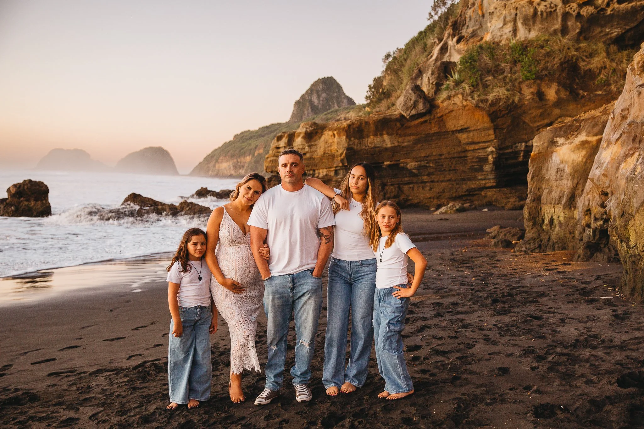 The Ritchie Family &amp; Maternity Shoot | New Plymouth