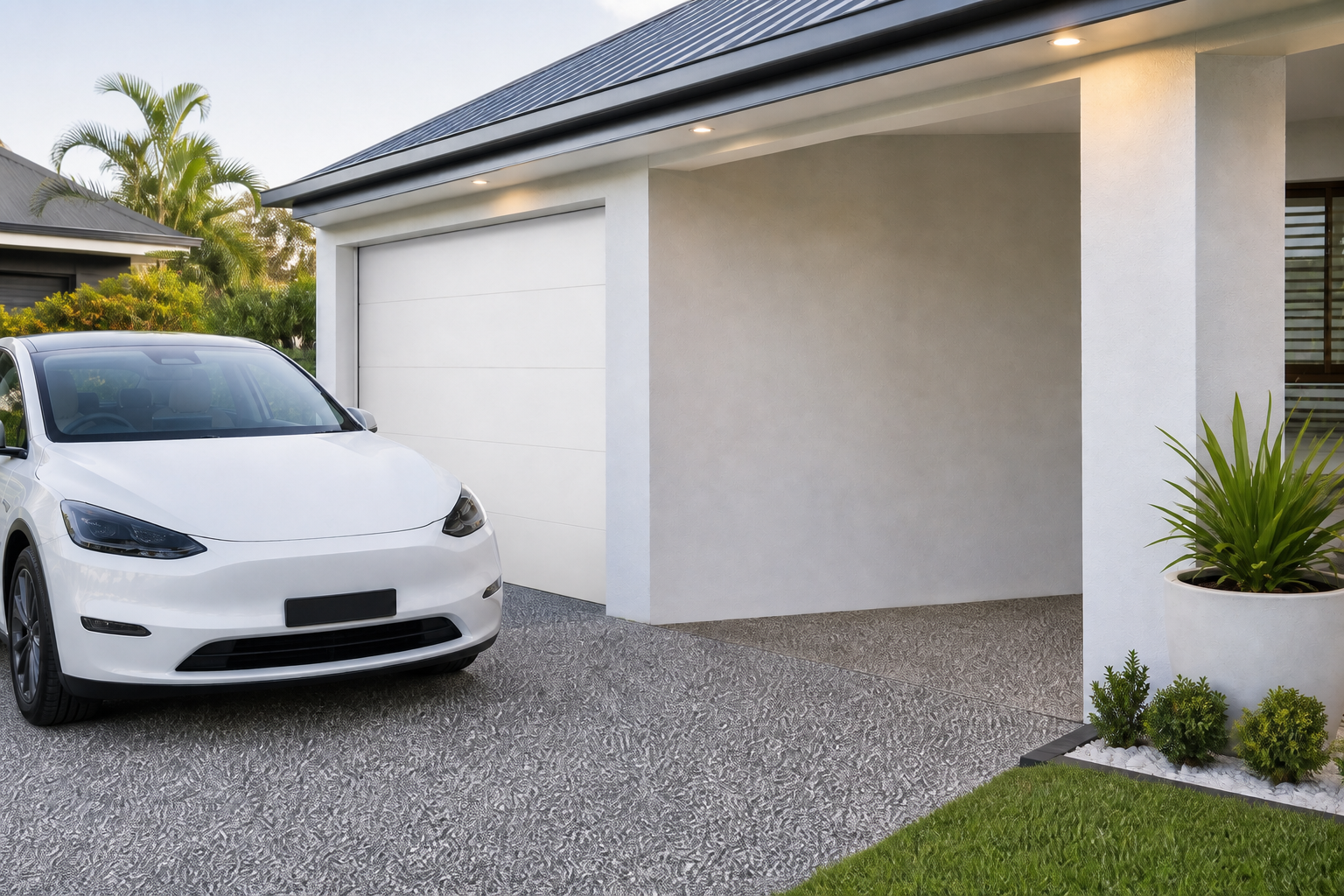 EV Charger Location Gold Coast | Garage, Driveway or Carport?