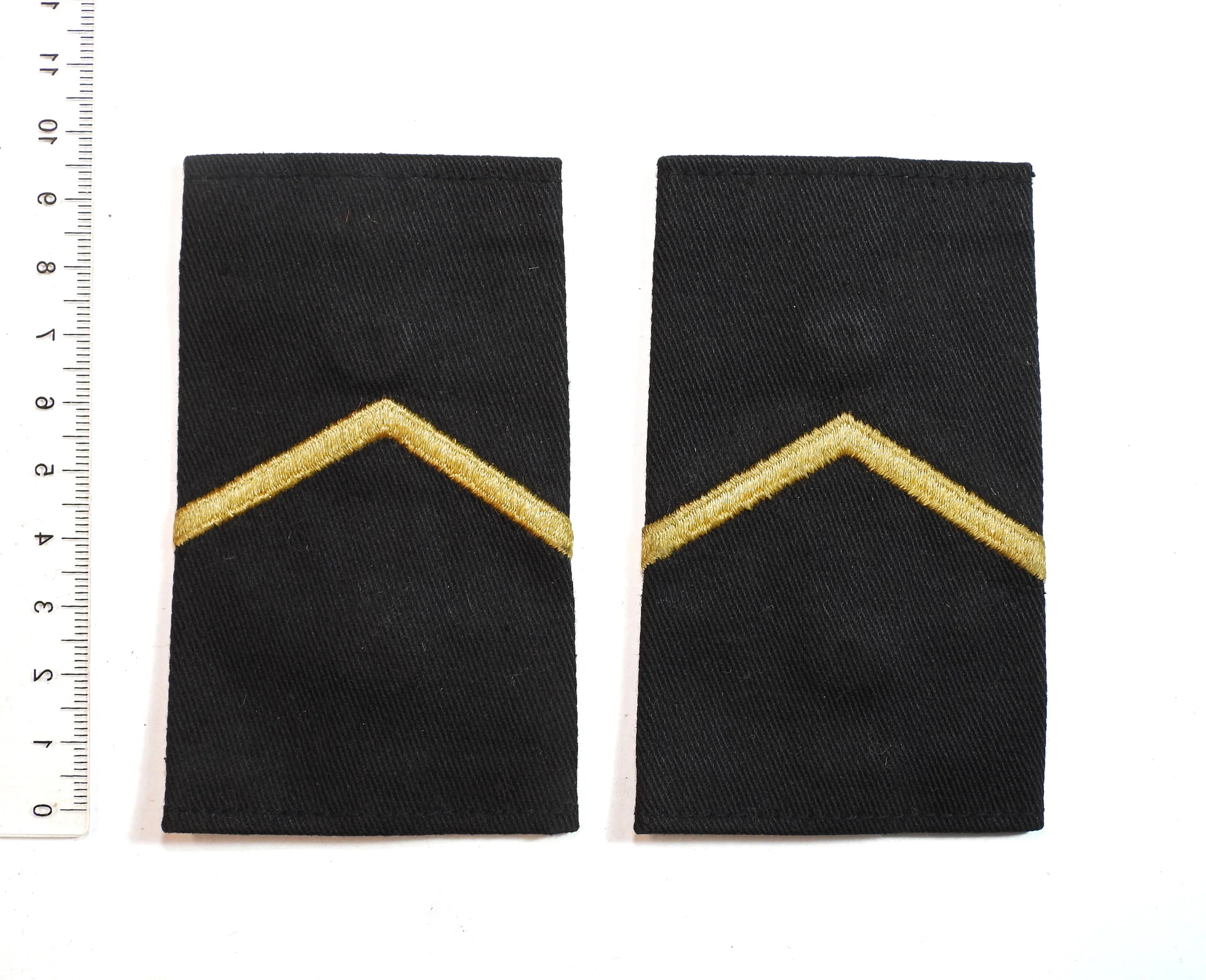 California Army Cadet Corps - Cadet Private Rank Epaulettes Pair. United States.