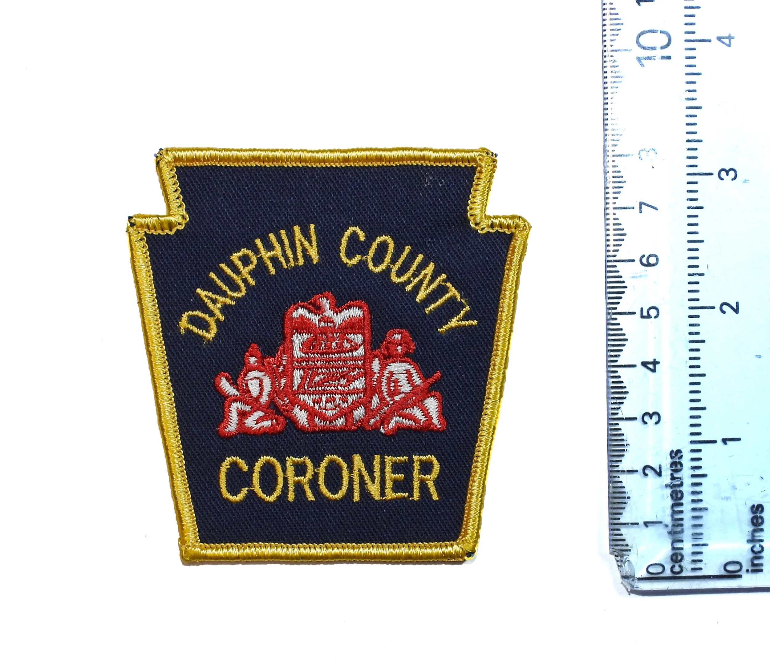 Dauphin County Coroner Patch. United States.
