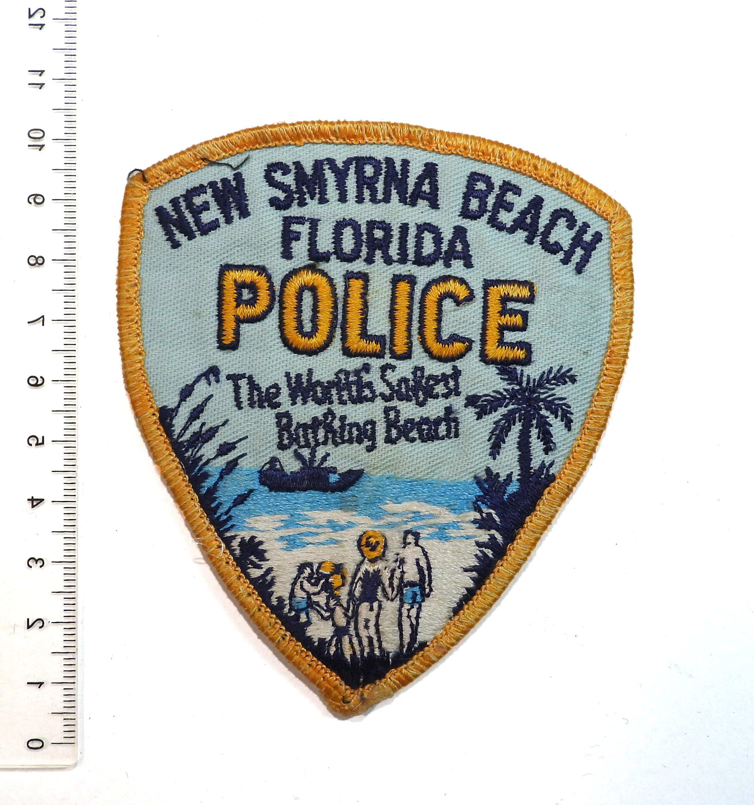 New Smyrna Beach Police Department Patch. Florida, United States.