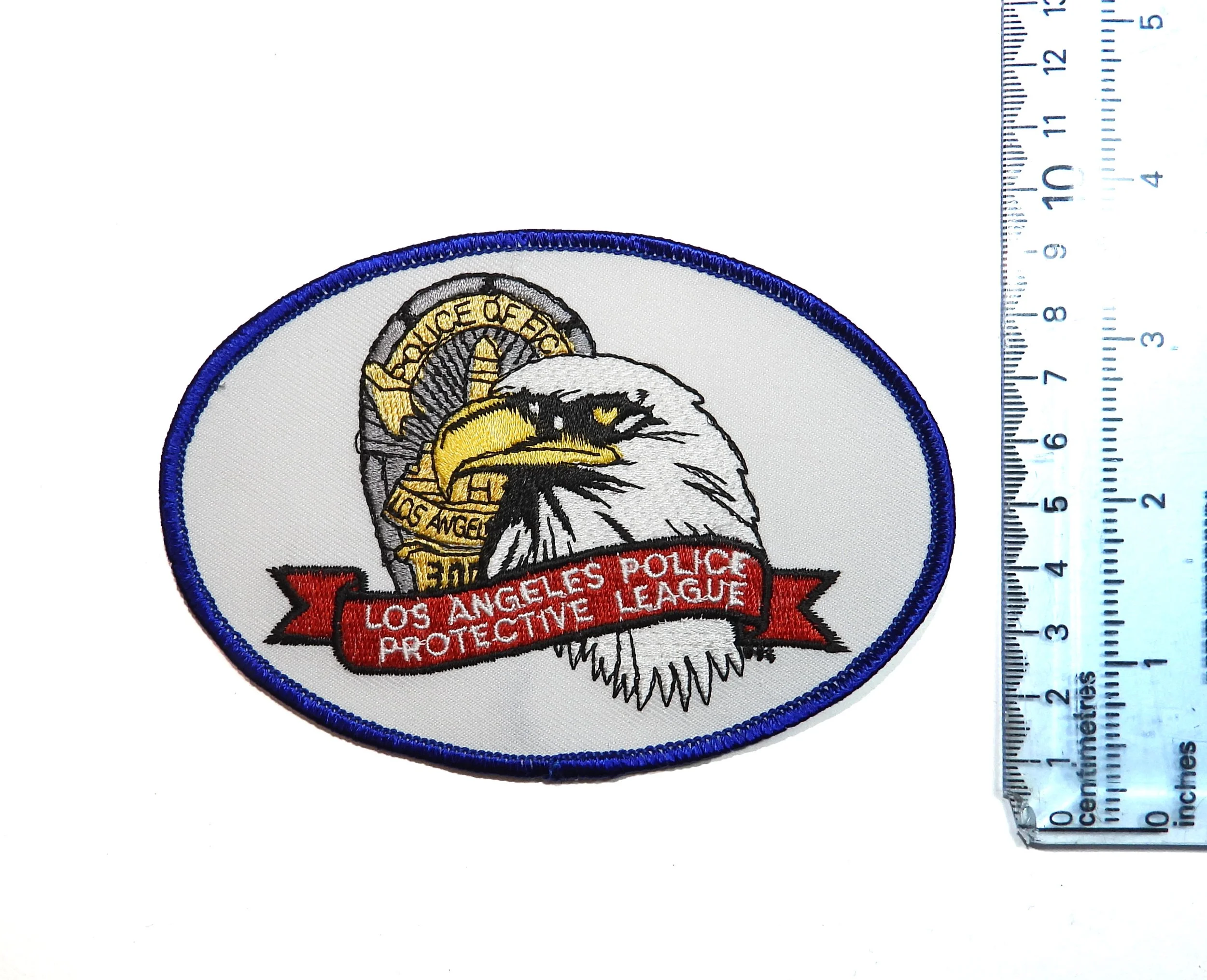 Los Angeles Police Protective League Patch. United States.