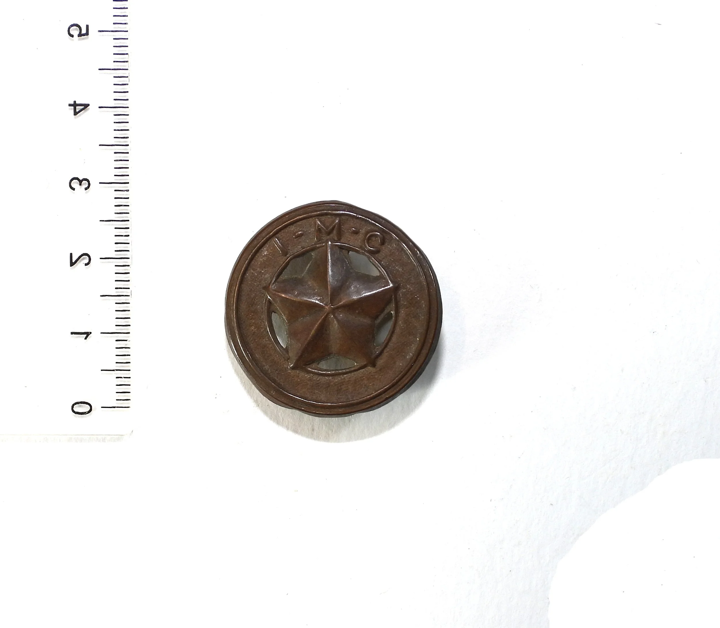 Indian and Malay Corps Collar Badge. South Africa.