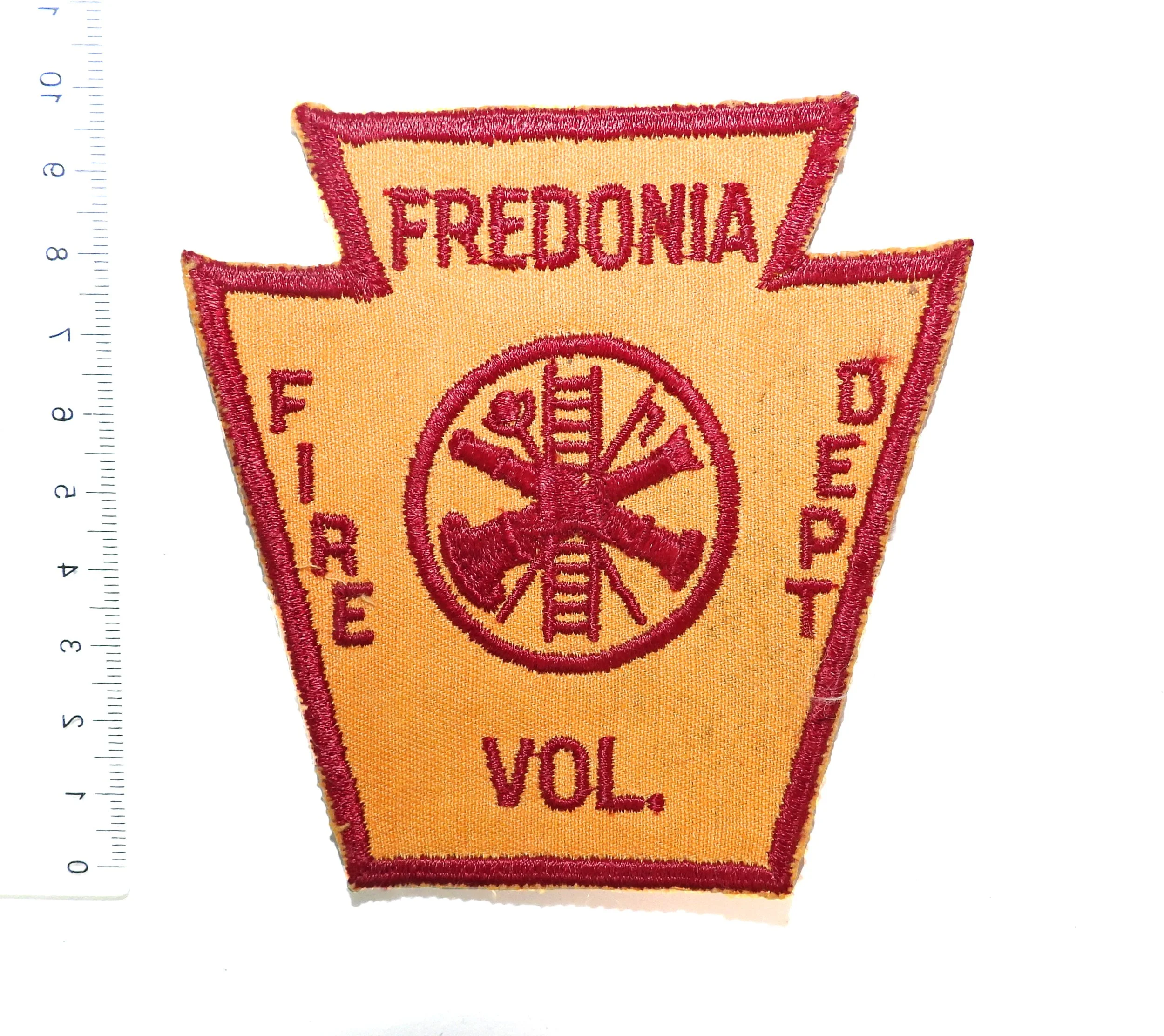 Fredonia Volunteer Fire Department Patch. Pennsylvania, USA.