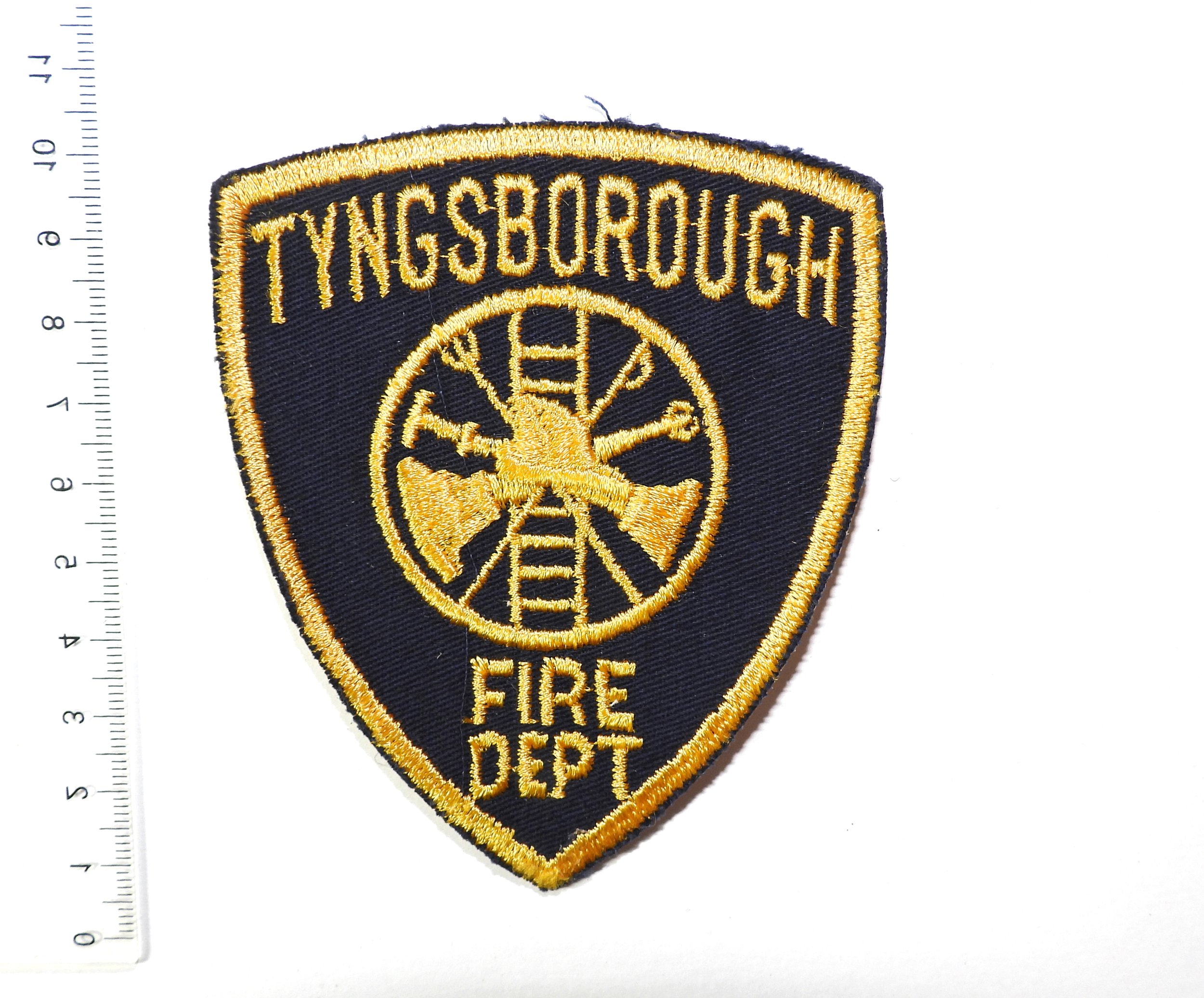 Tyngsborough Fire Department Patch. Massachusetts, USA.