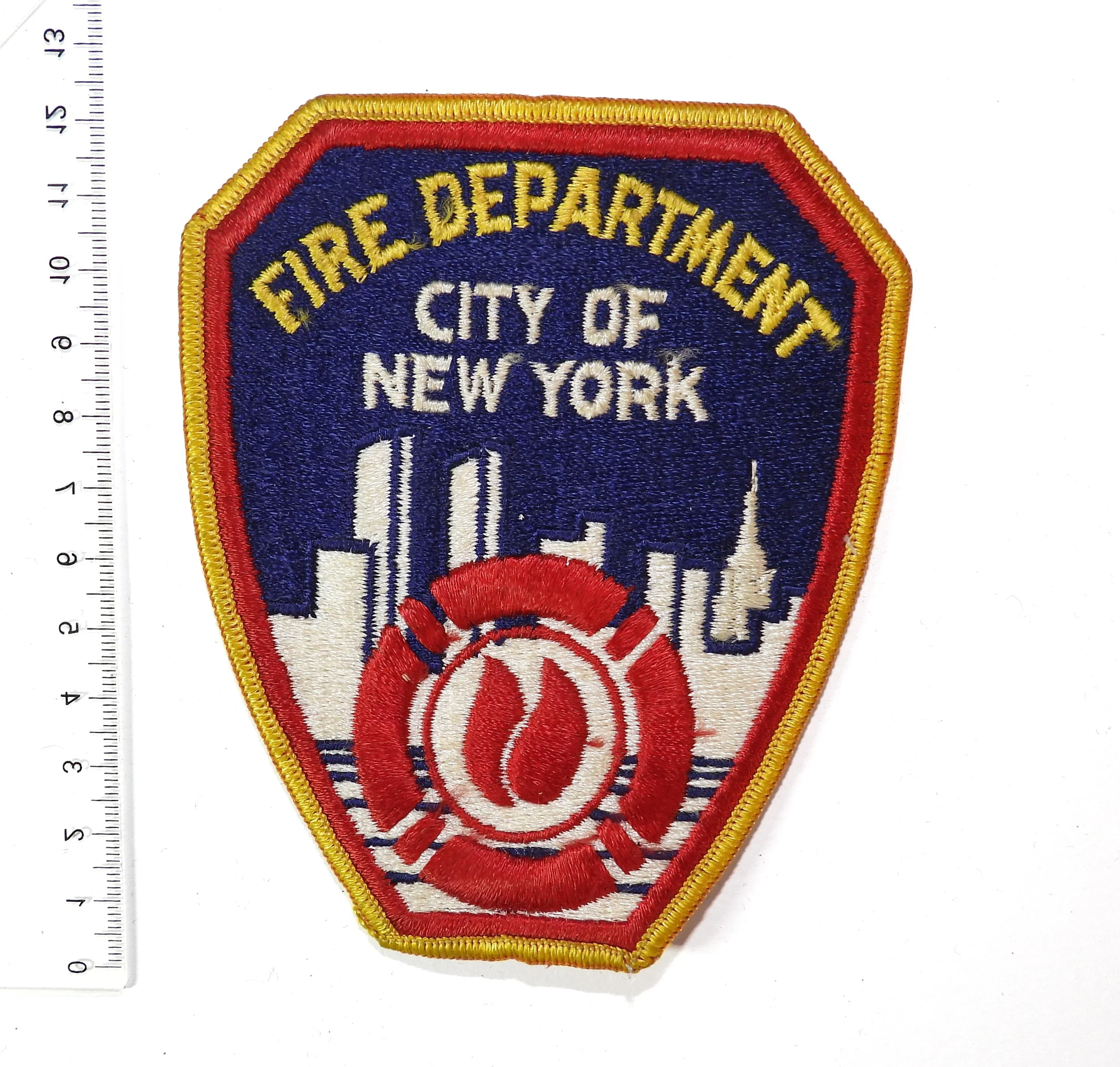 New York Fire Department FDNY Patch. New York, USA.