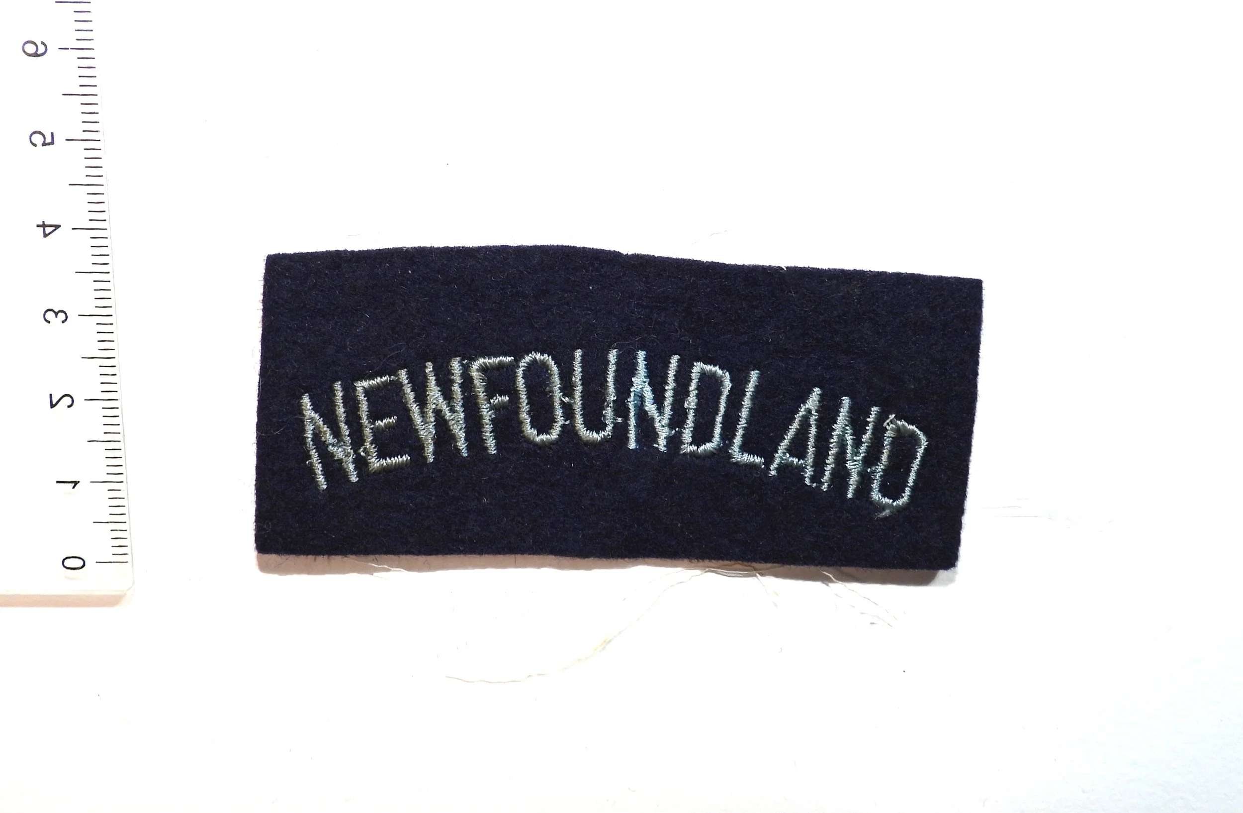 WW2 Newfoundland Royal Air Force Nationality Shoulder Title. Canada.