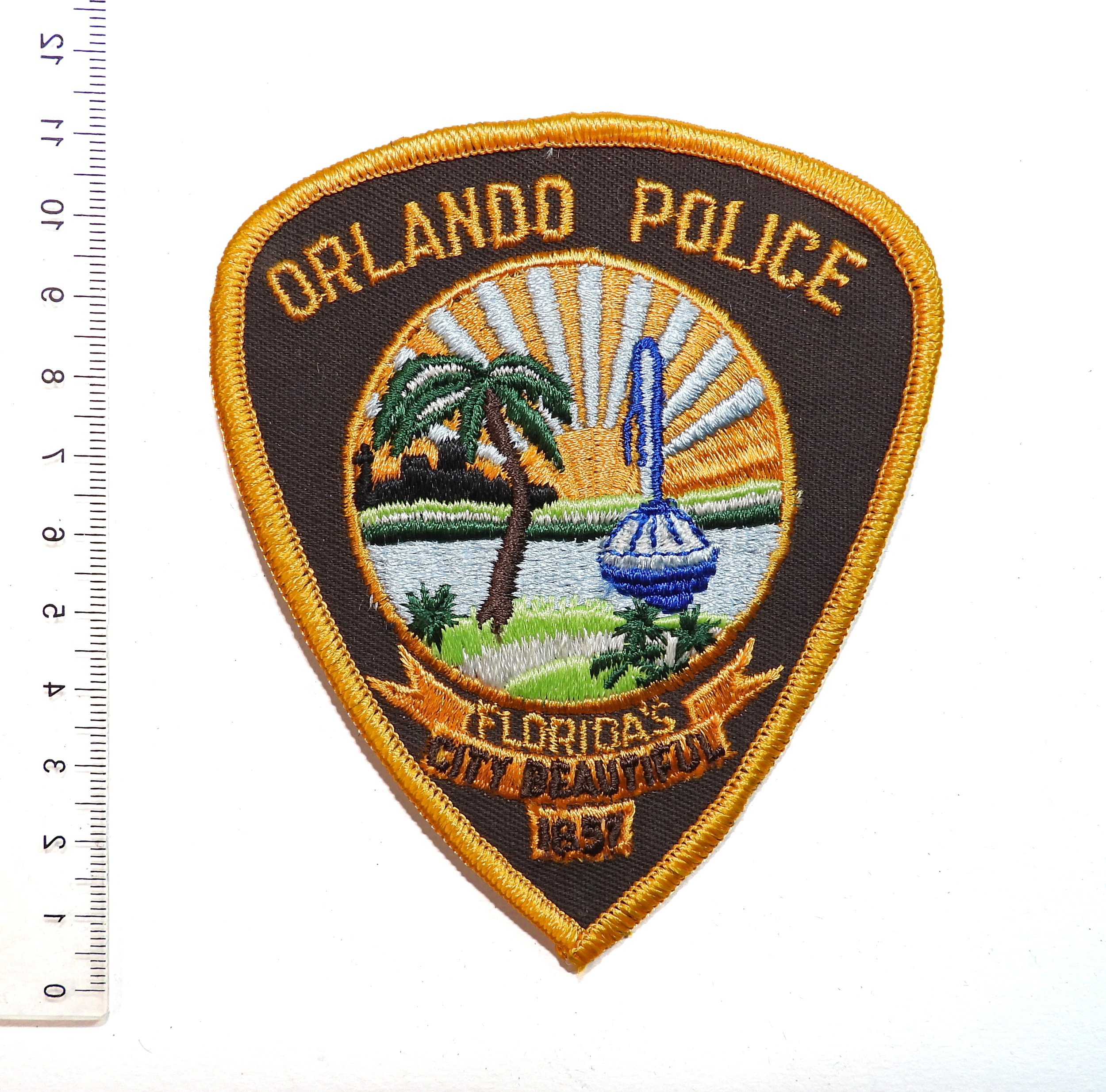 Orlando Police Patch. Florida, United States.
