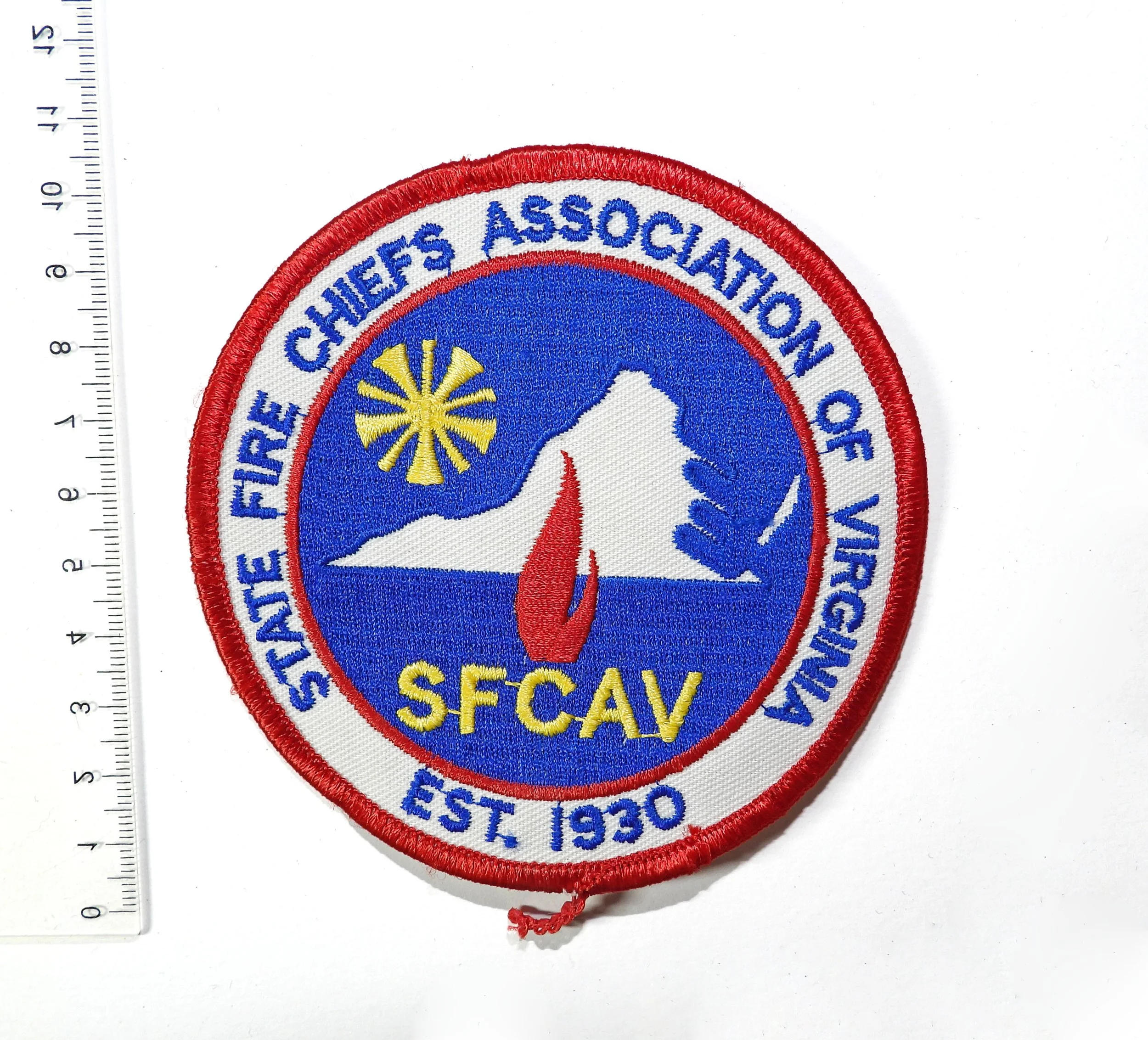 State Fire Chiefs Association of Virginia Patch. Virginia, USA ...