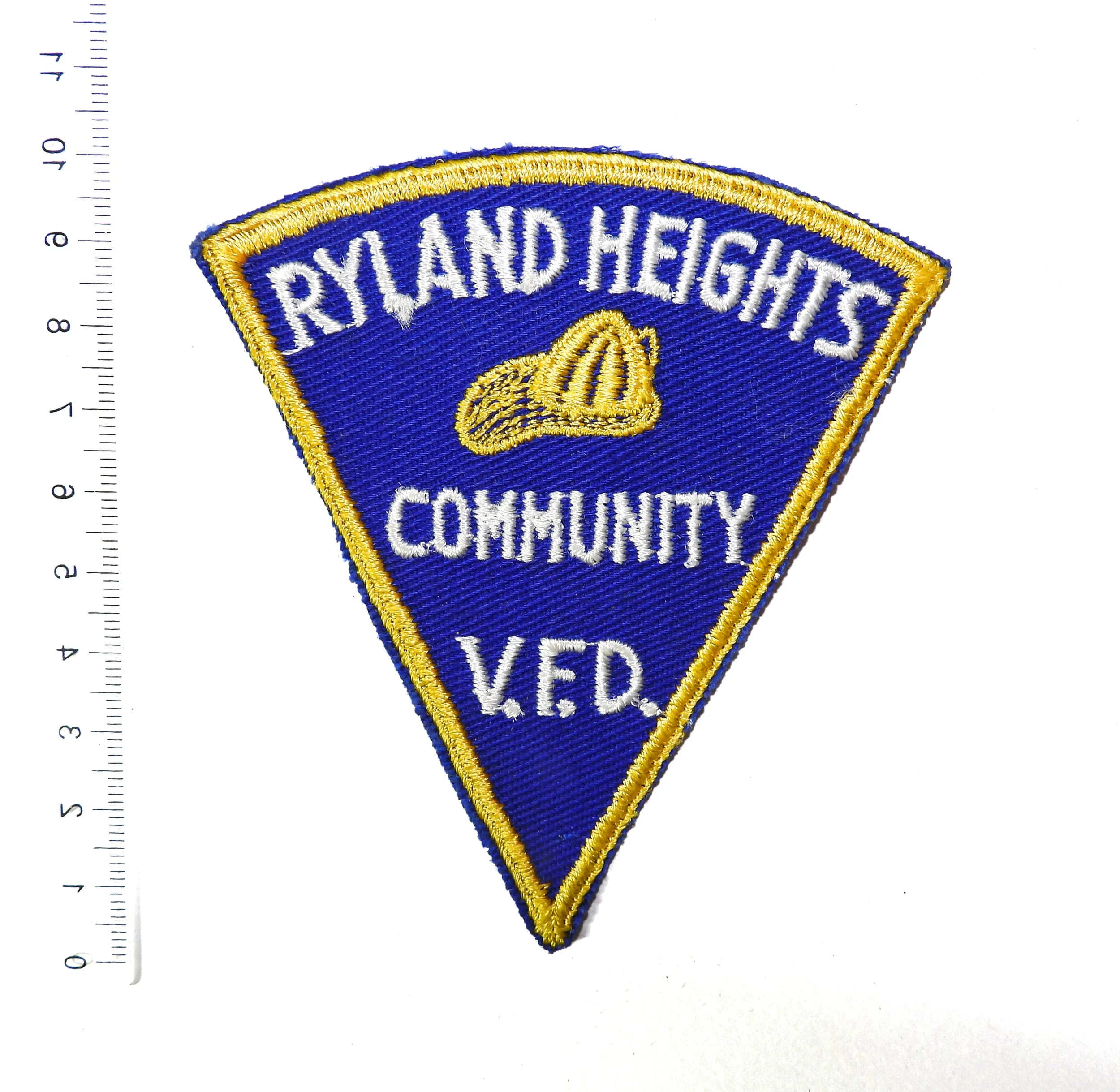 Ryland Heights Community Volunteer Fire Department Patch. Kentucky, USA.