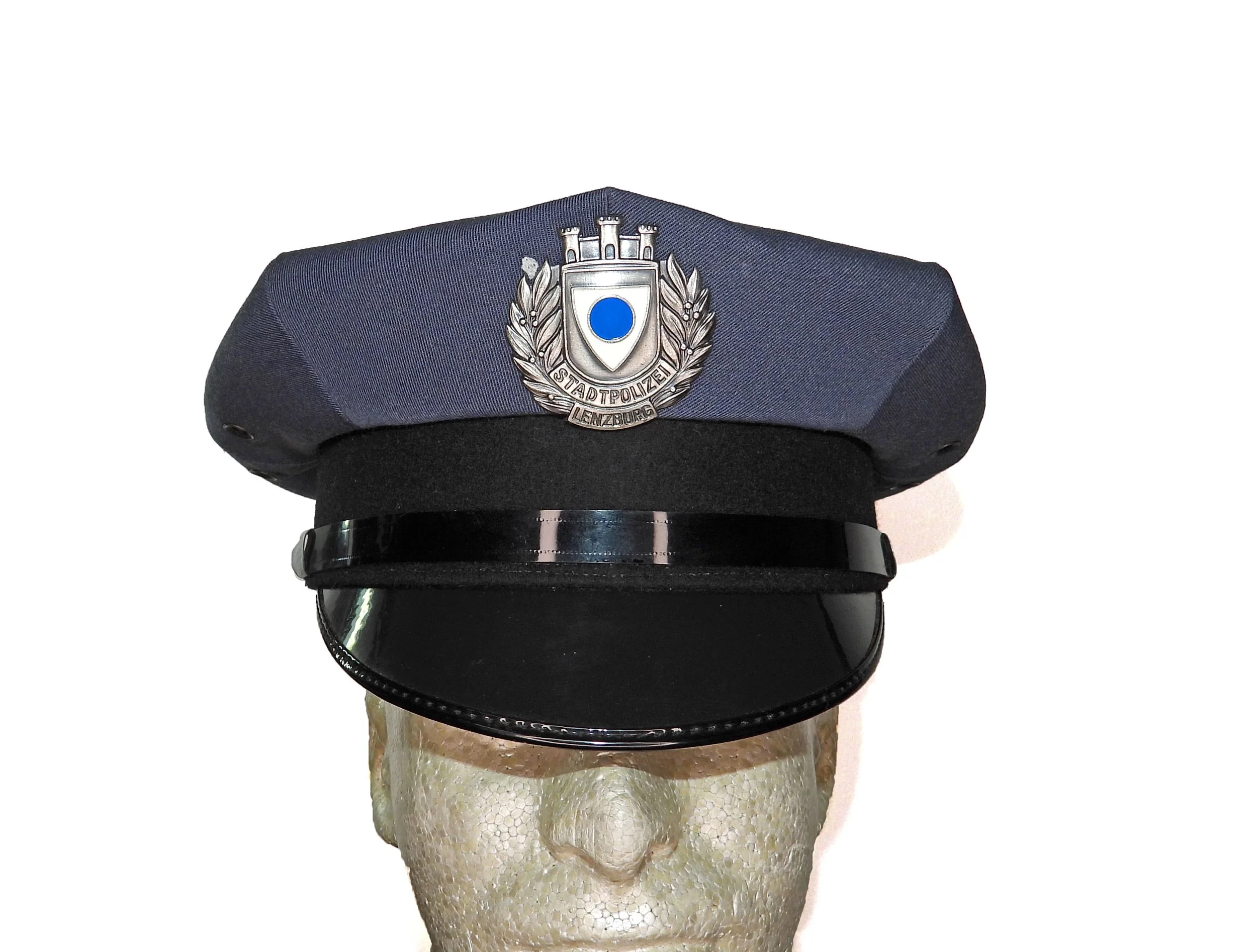 Lenzburg City Police Peaked Cap. Switzerland.