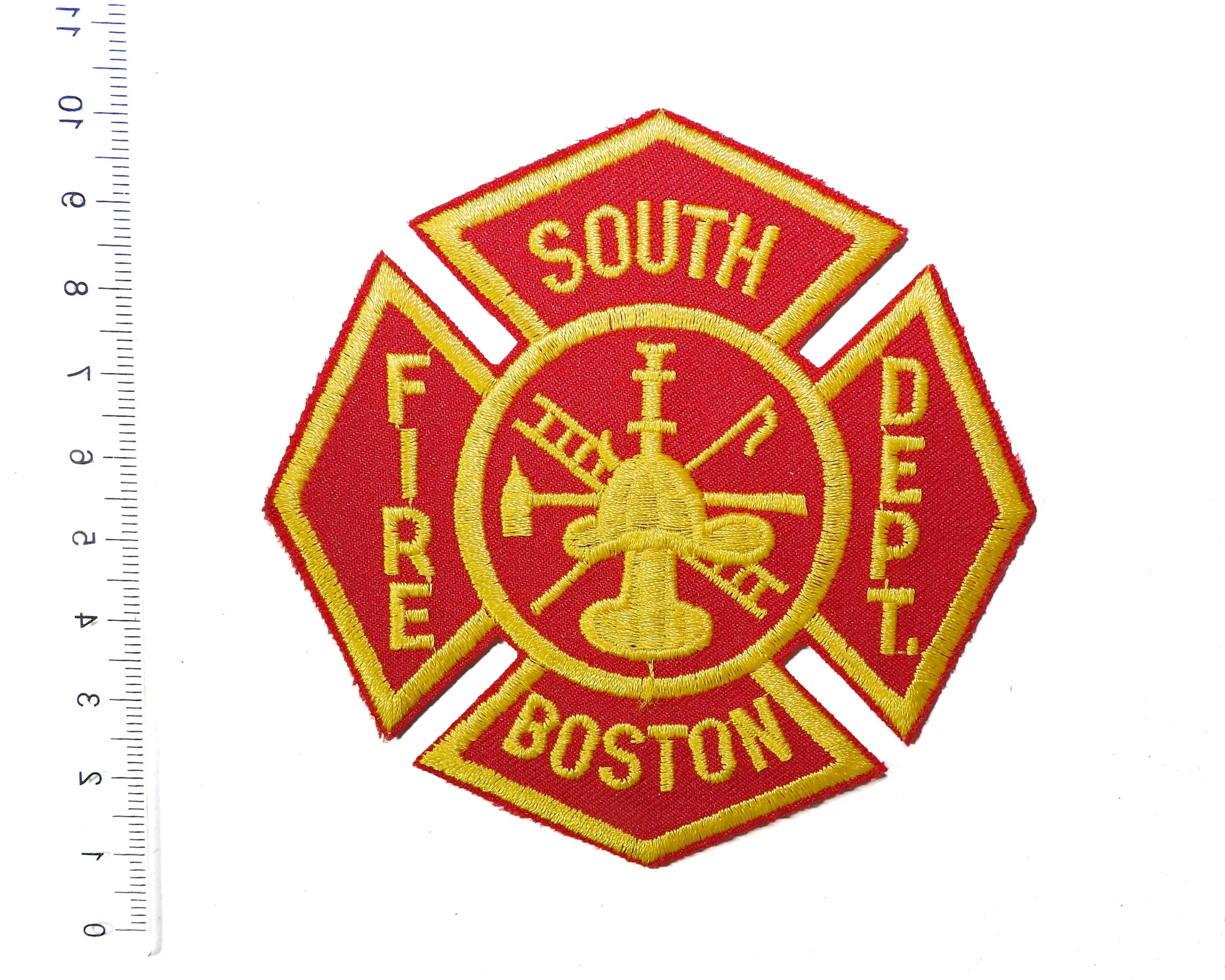South Boston Fire Department Patch. Virginia, USA.
