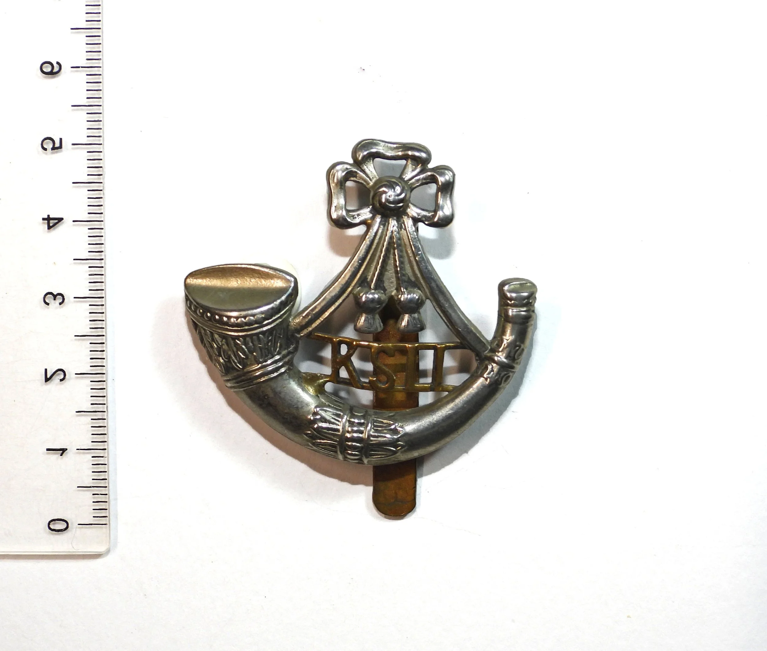 King's Shropshire Light Infantry Cap Badge. United Kingdom.