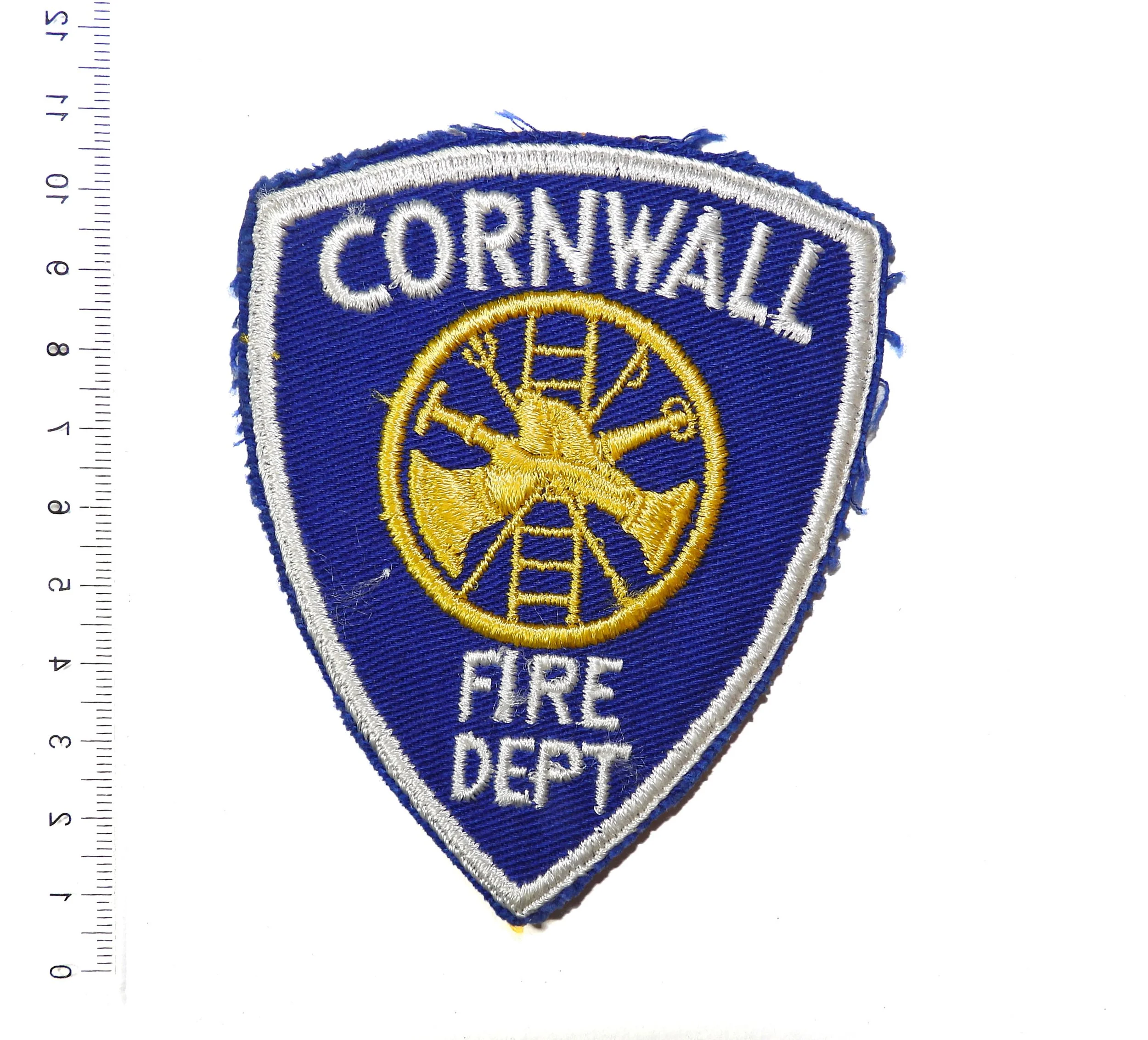 Cornwall Fire Department Patch. Connecticut USA.