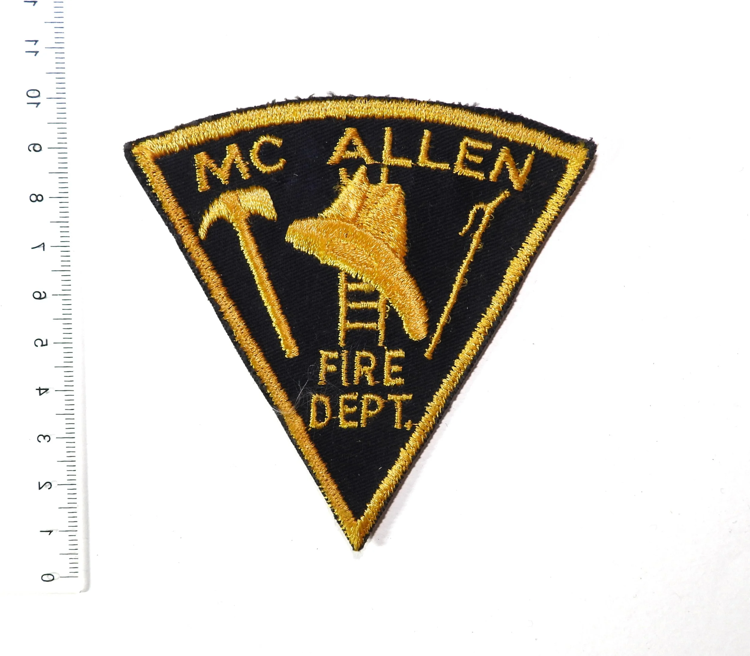 McAllen Fire Department Patch. Texas, USA.