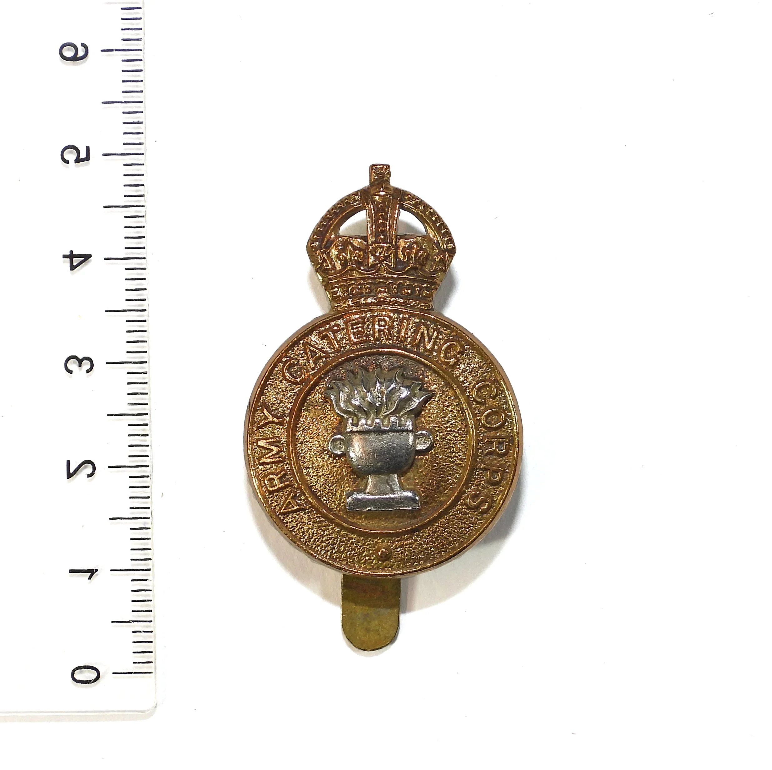 Army Catering Corps Cap Badge. United Kingdom.