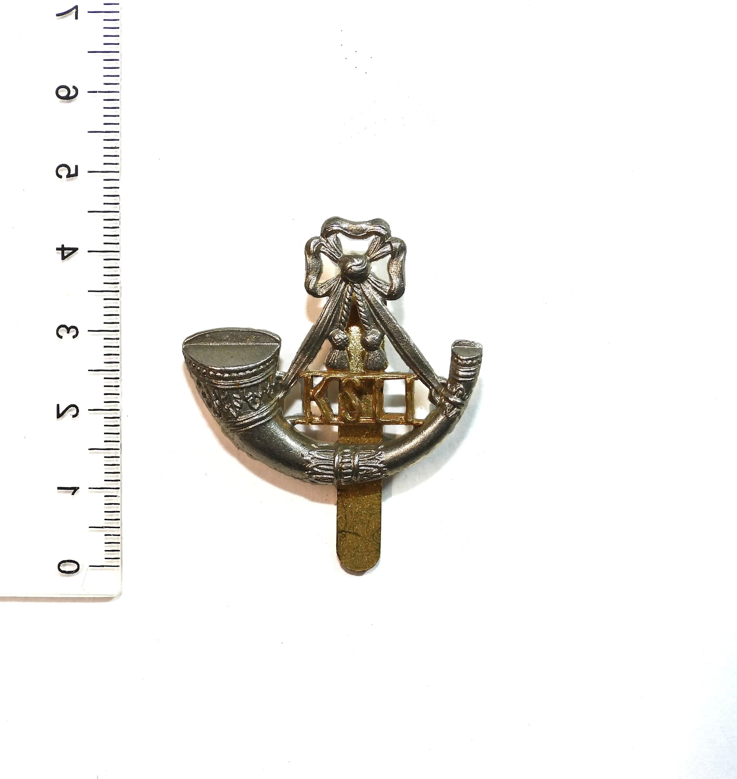 King's Shropshire Light Infantry Beret Badge. United Kingdom.