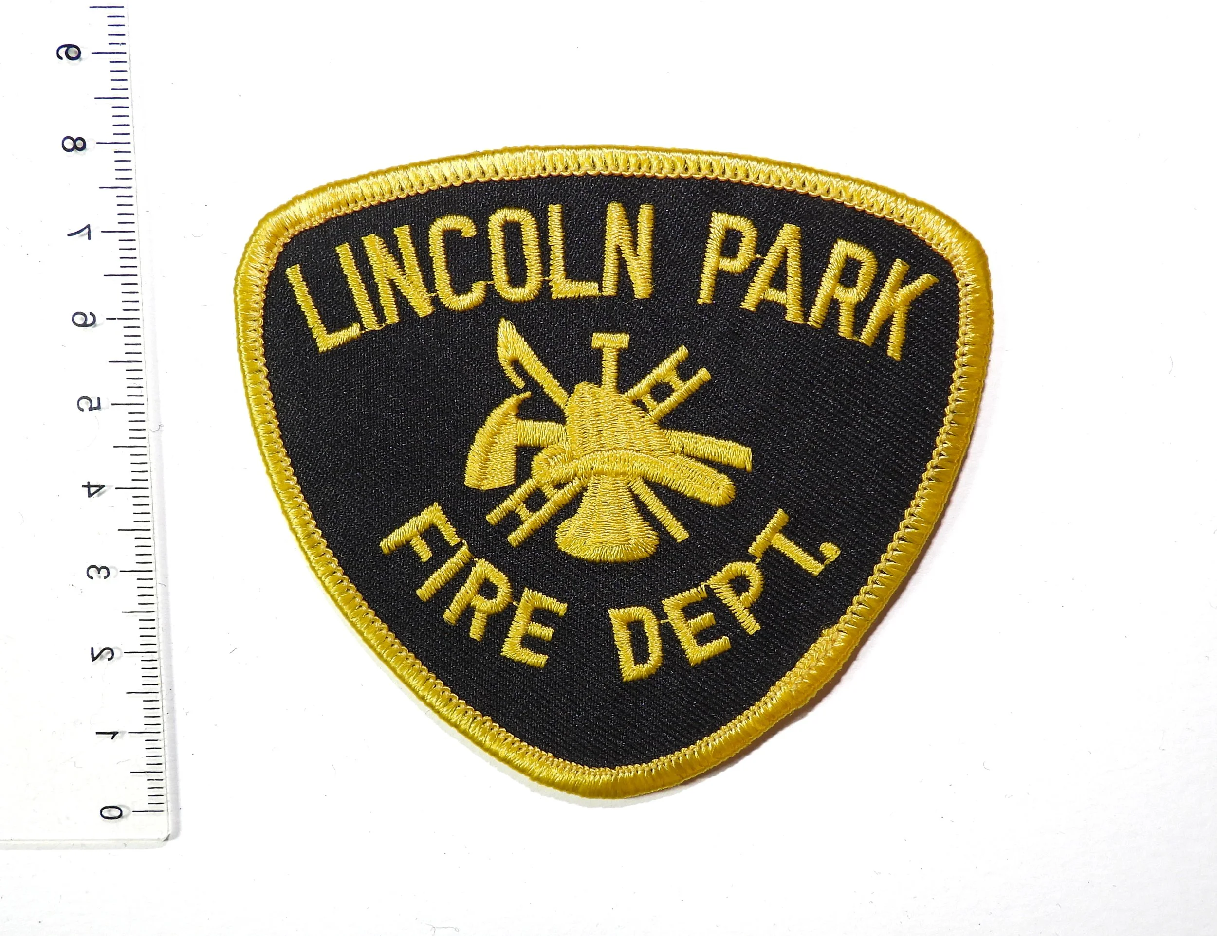 Lincoln Park Fire Department Patch. Michigan, USA.