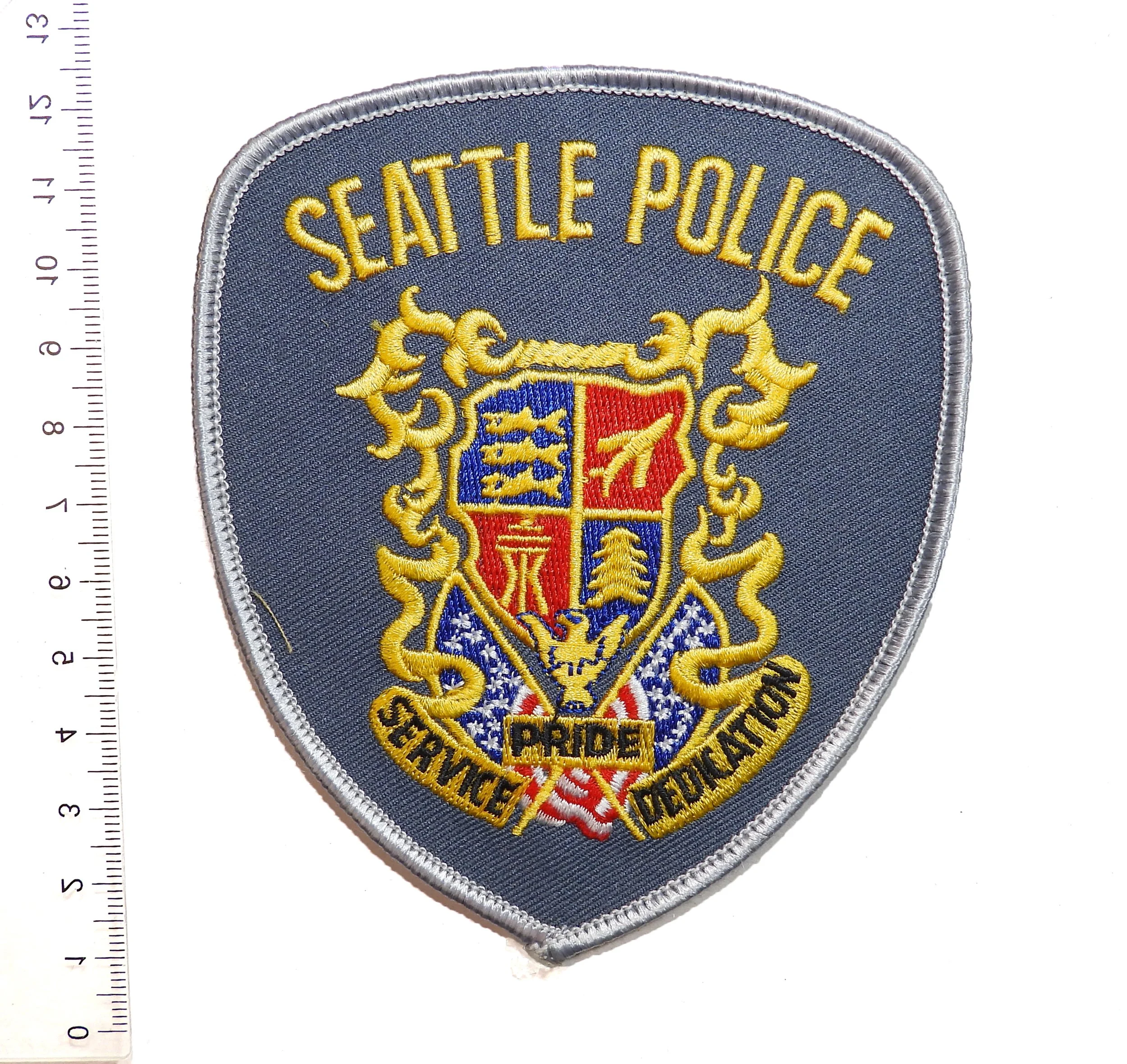Seattle Police Patch. Washington, United States.