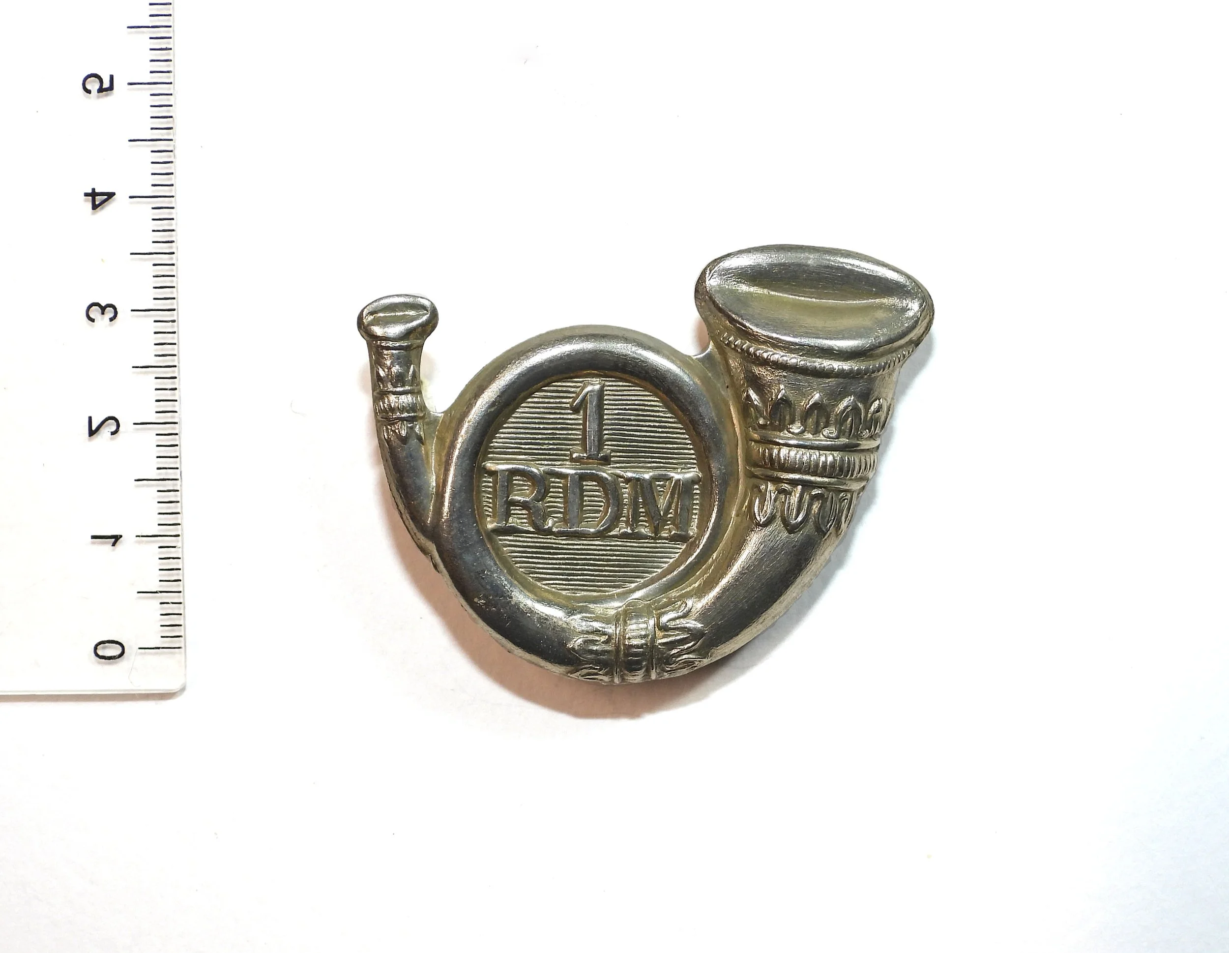 1st Georgetown Battalion, Royal Demerara Militia Shako Badge. British Guiana.
