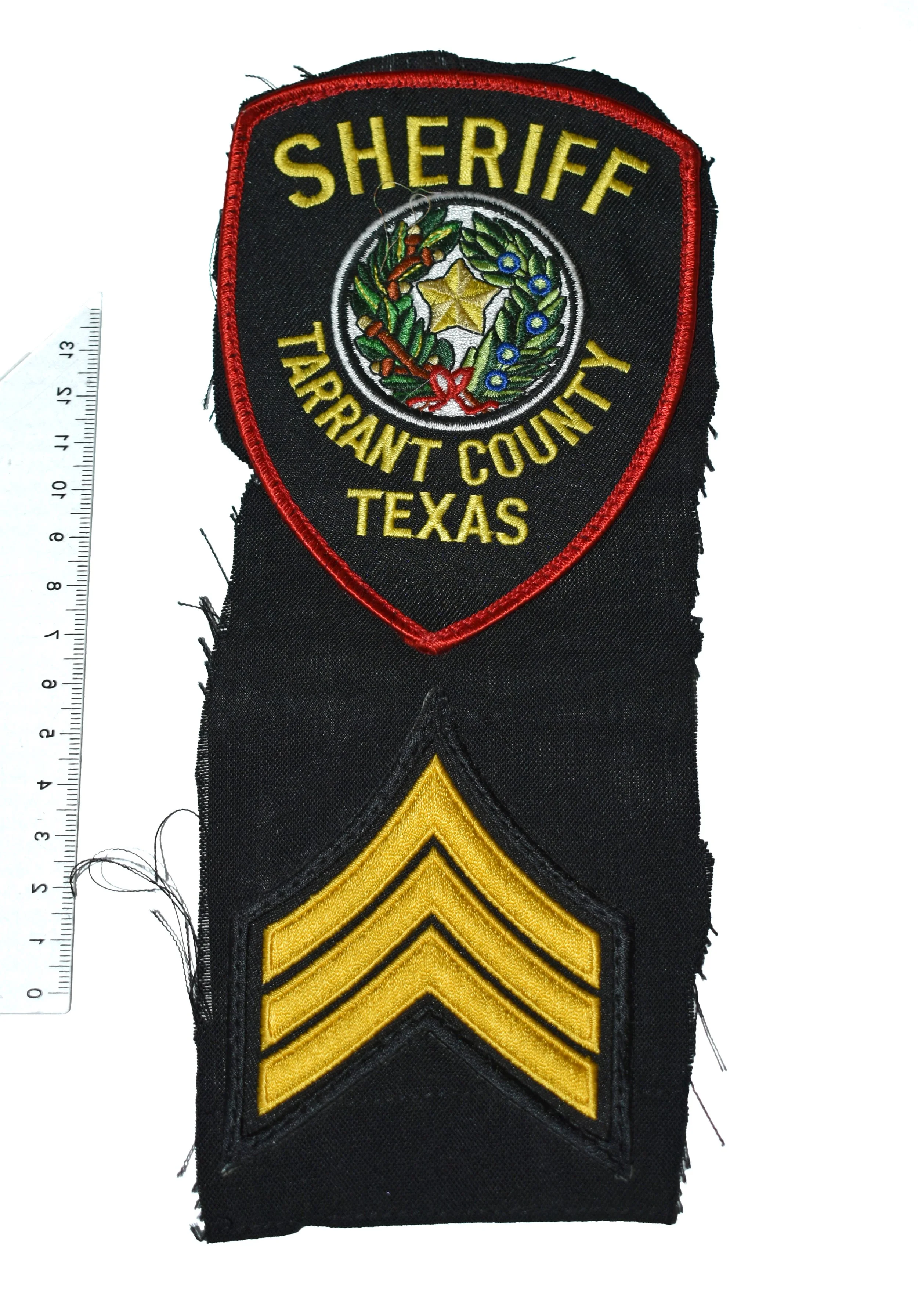 Tarrant County Sheriff Sergeant Patch. Texas, United States.
