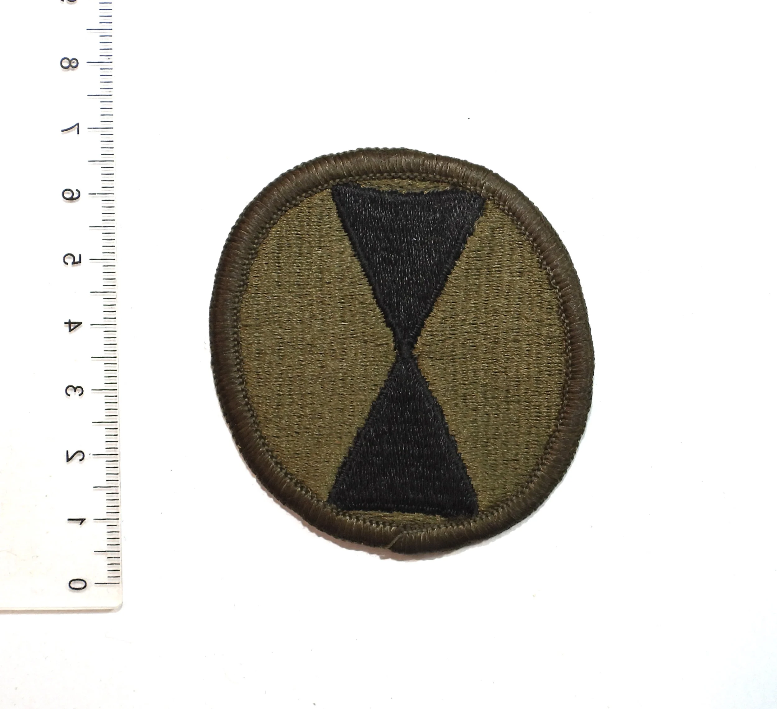 7th Infantry Division Patch. United States Army.