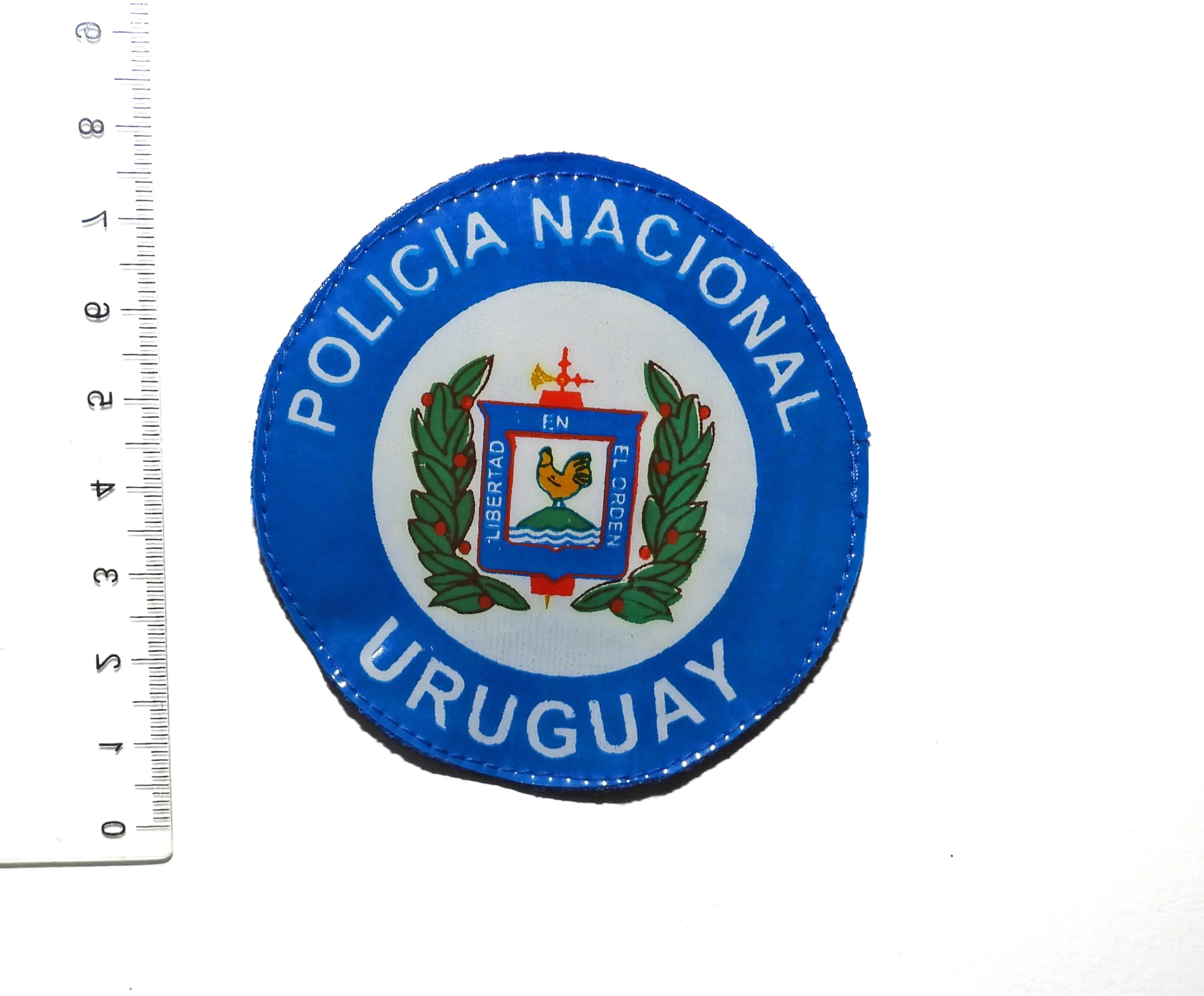 Uruguay National Police Patch. Uruguay Police.