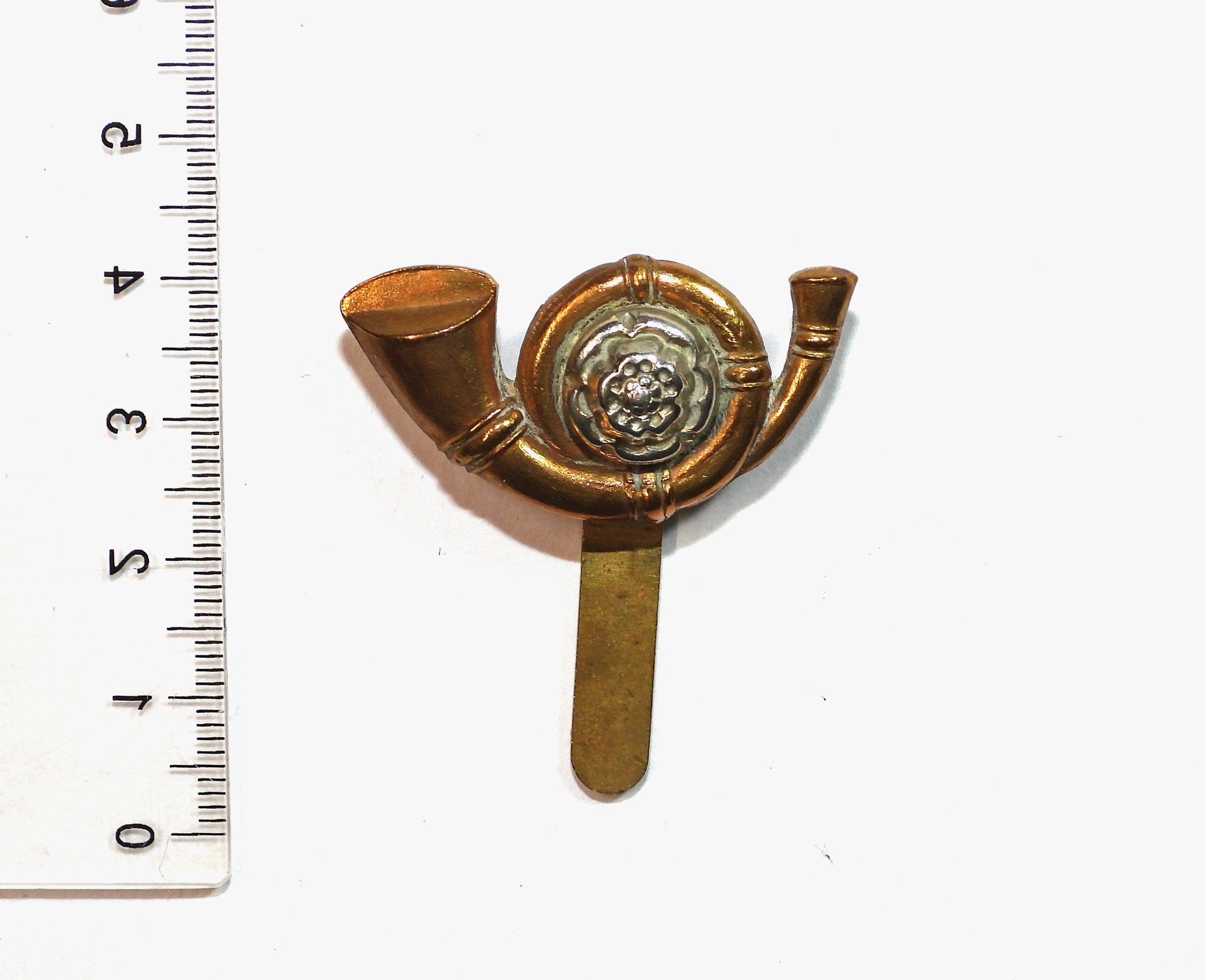King's Own Yorkshire Light Infantry Cap Badge. United Kingdom.