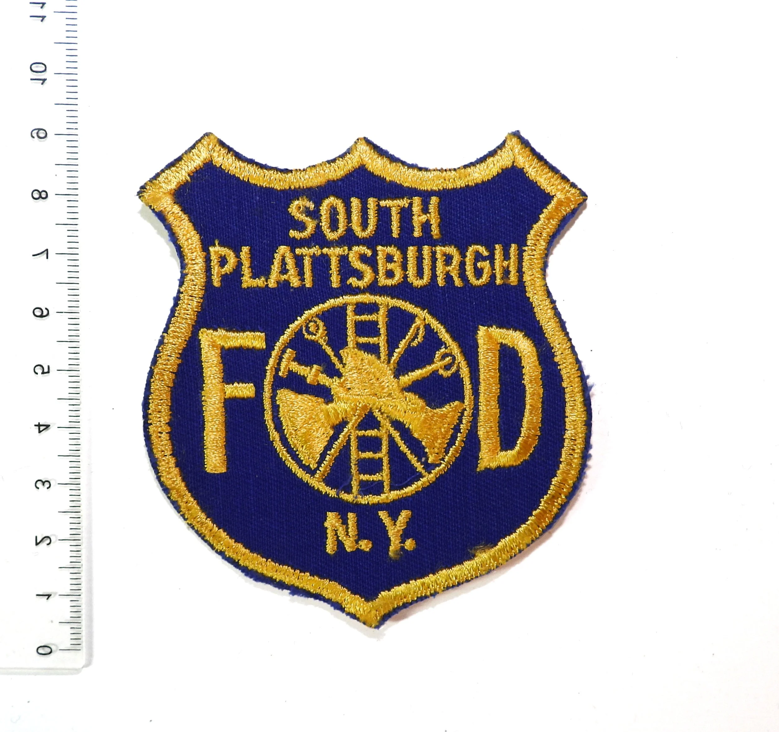 South Plattsburg Fire Department Patch. New York, USA.