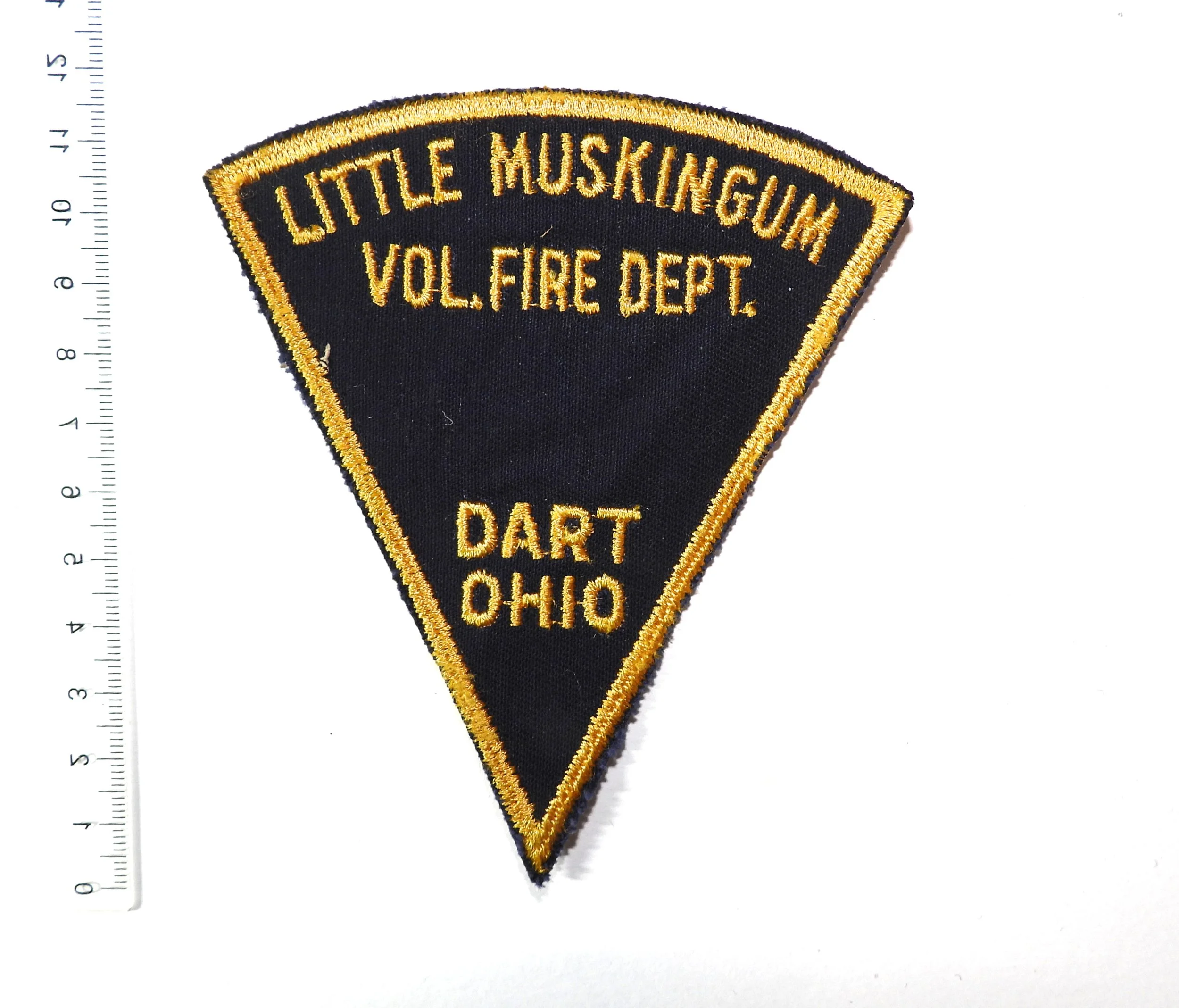 Little Muskingum Volunteer Fire Department Patch. Ohio, USA.