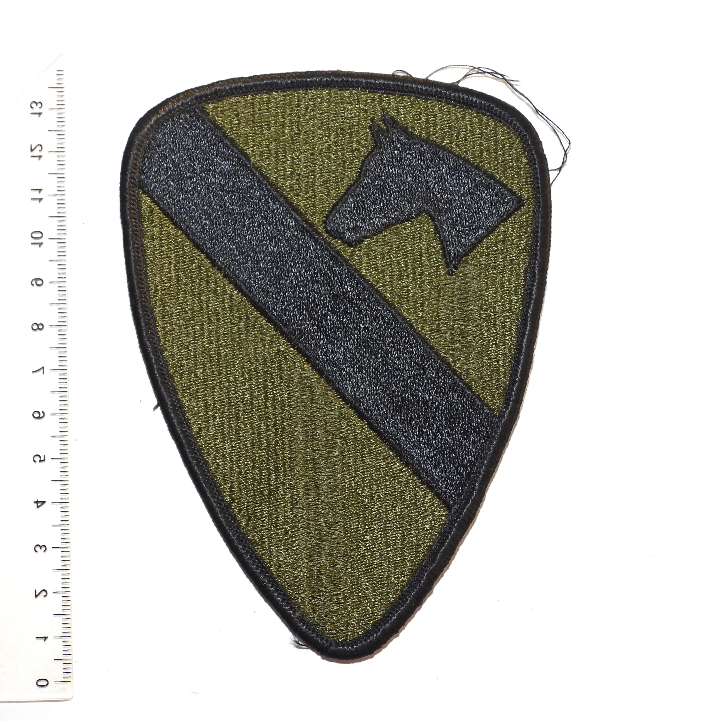 United States Army 1st Cavalry Division Subdued Patch. — Outpost9 ...
