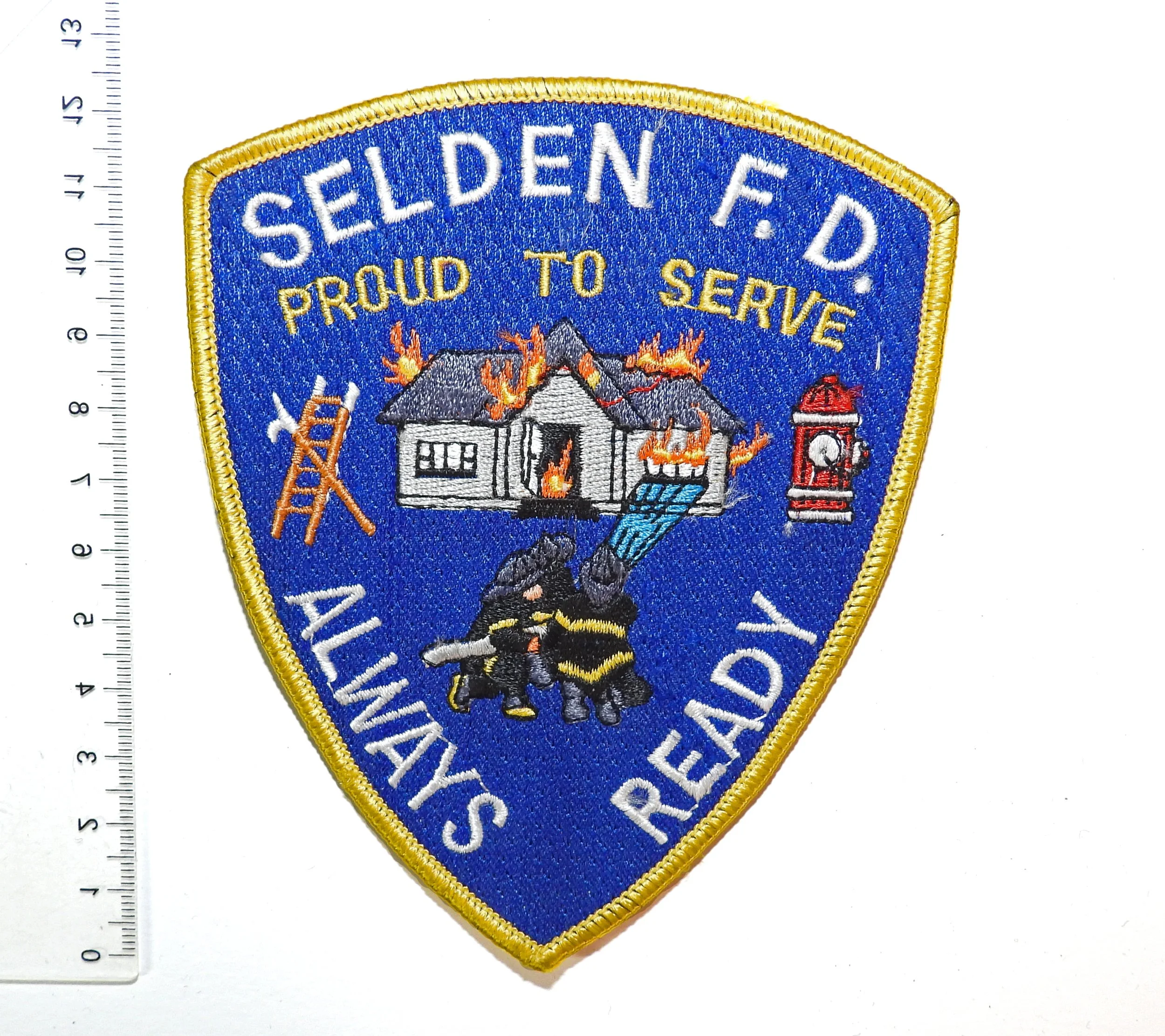 Selden Fire Department Patch. New York, USA.
