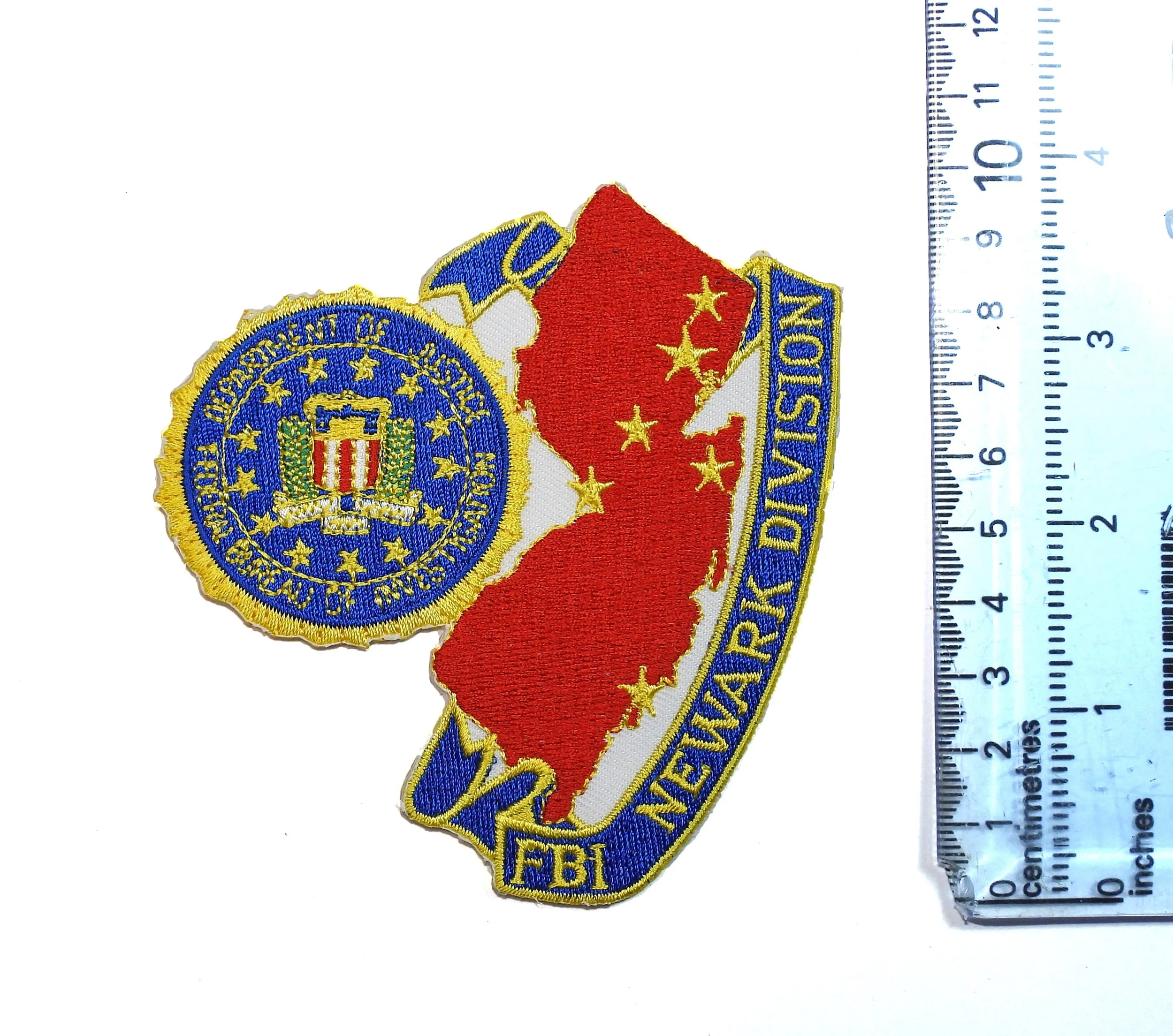 FBI Newark Division Patch. New Jersey, United States.