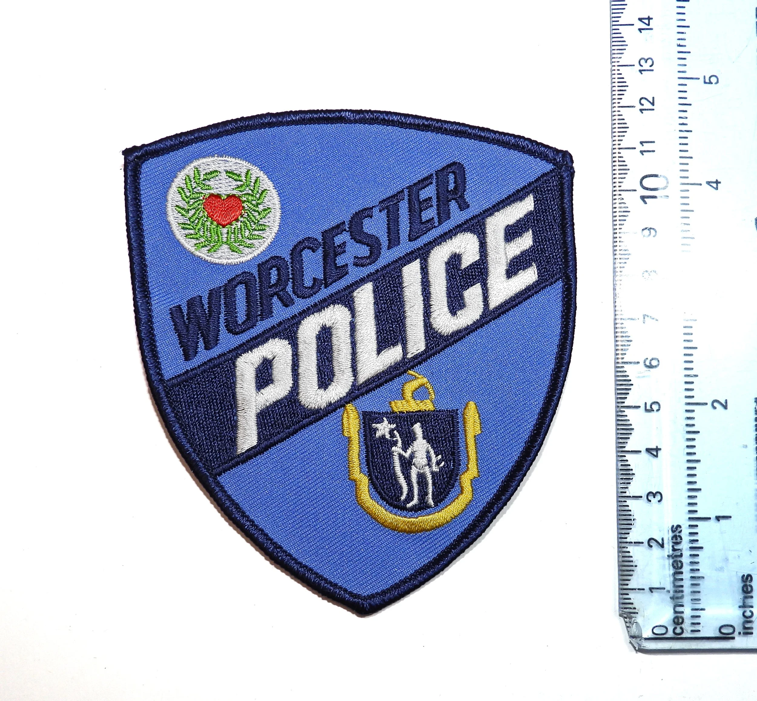 Worcester Police Patch. Massachusetts, United States. — Outpost9 ...