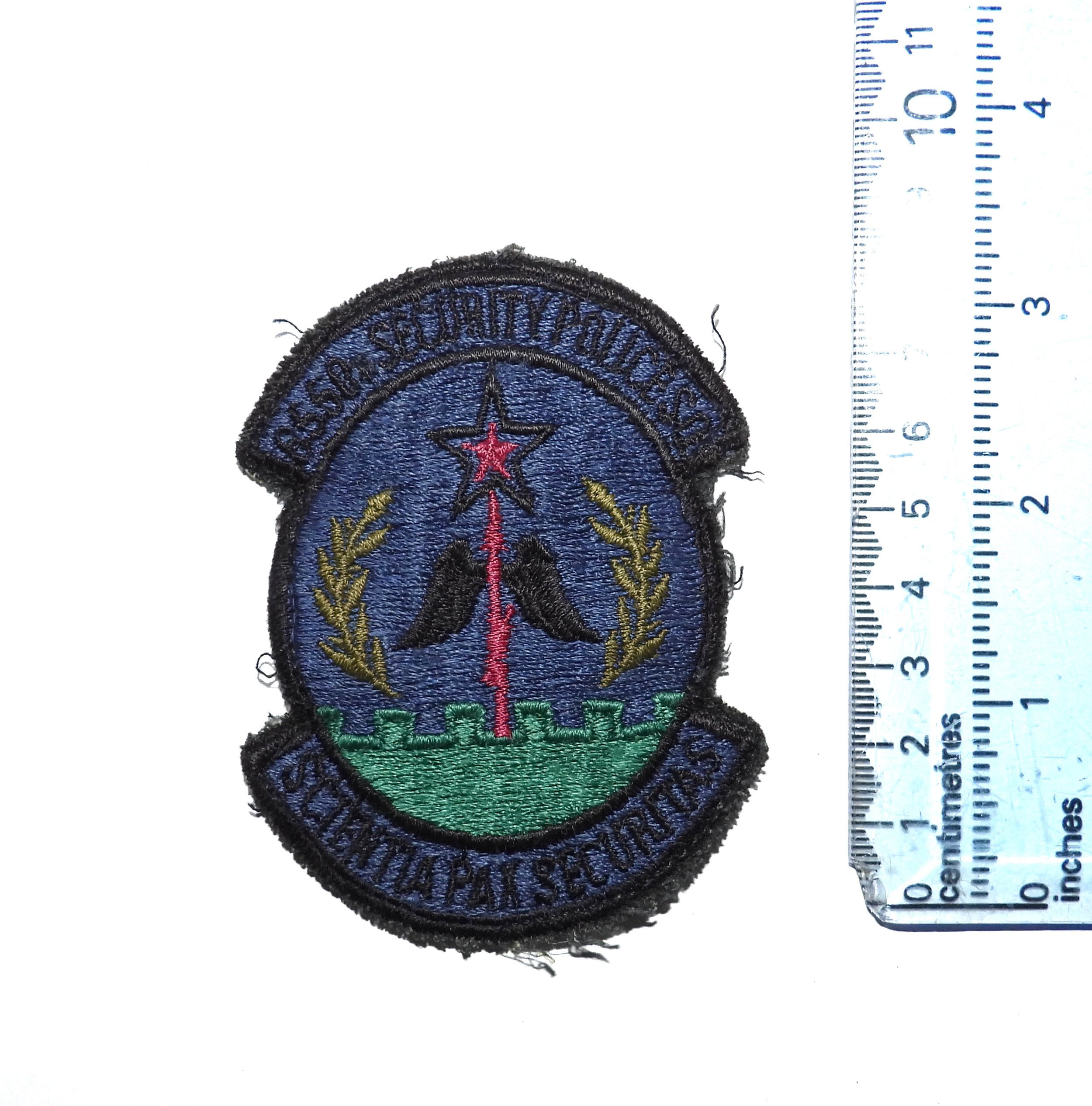United States Air Force 6550th Security Police Squadron Patch.